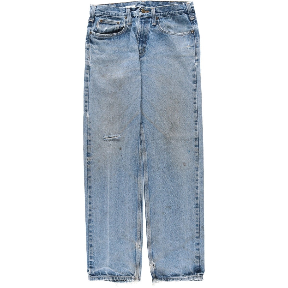 古着 カーハート Carhartt Traditional FIT ロゴパッチ テーパード