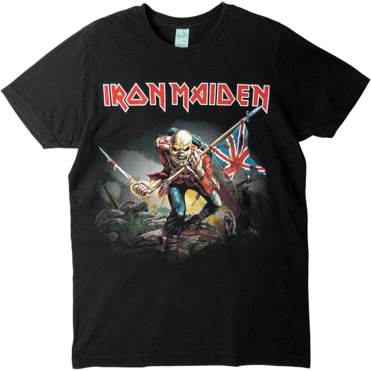 新品未使用　オフィシャル　アイアンメイデン　バンドTシャツ　バンT 古着 PACIFIC IRON MAIDEN アイアンメイデン バンドTシャツ バンT