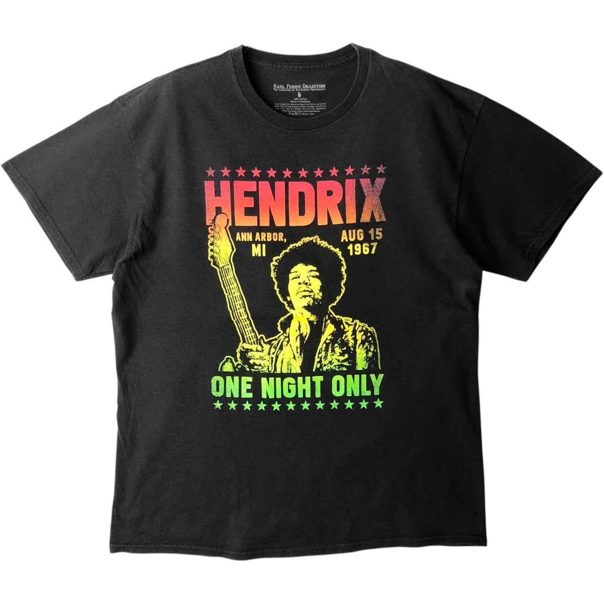 古着 JIMI HENDRIX ジミヘンドリックス バンドTシャツ バンT メンズL