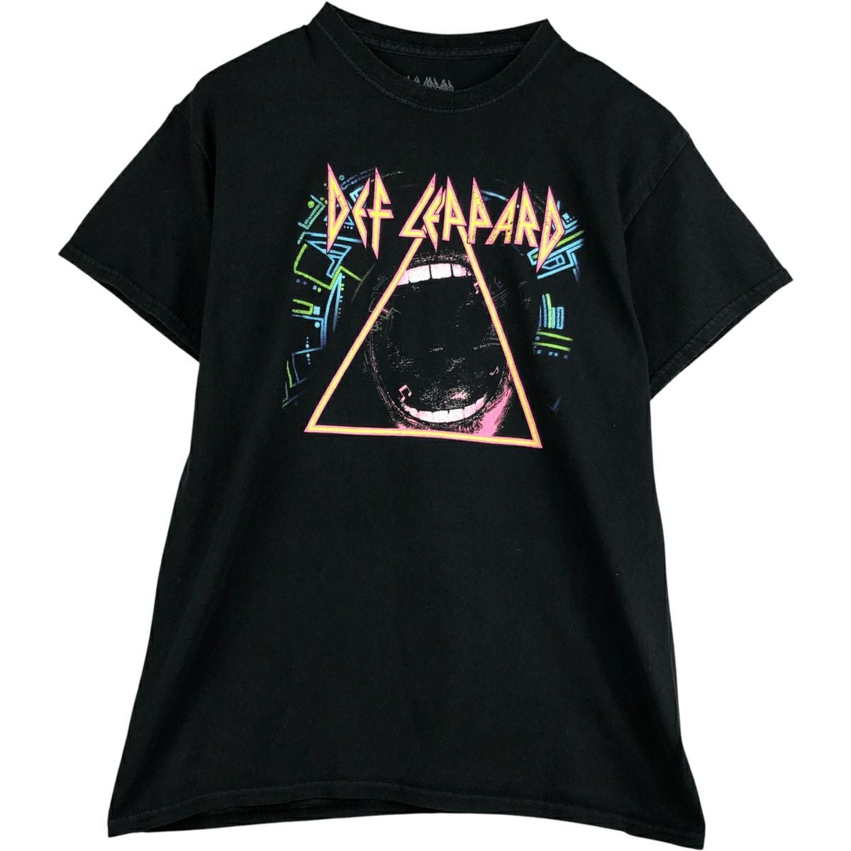 古着 DEF LEPPARD デフレパード レオパード柄 ヒョウ柄 バンドTシャツ