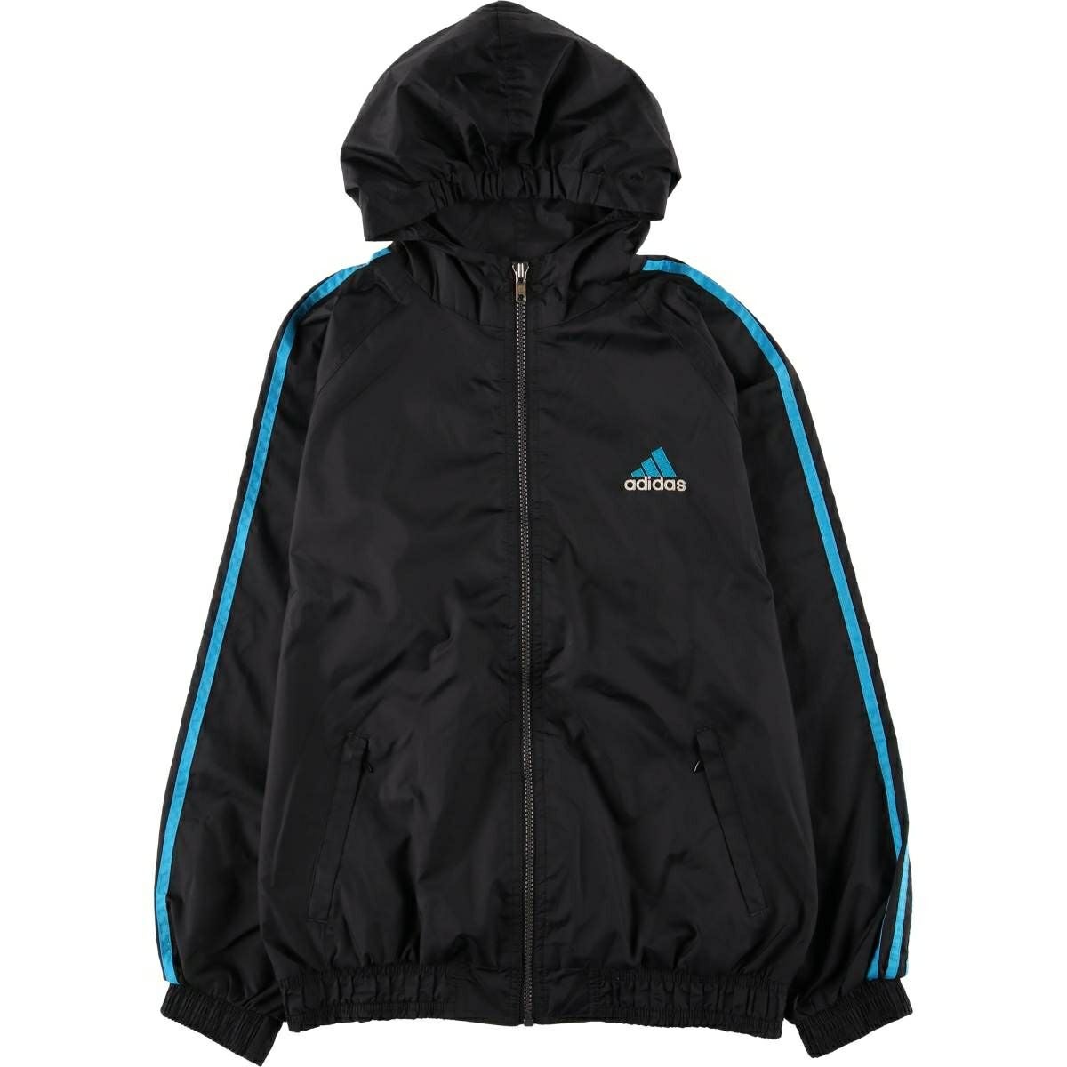 古着 90～00年代 アディダス adidas バックロゴ ナイロンジャケット
