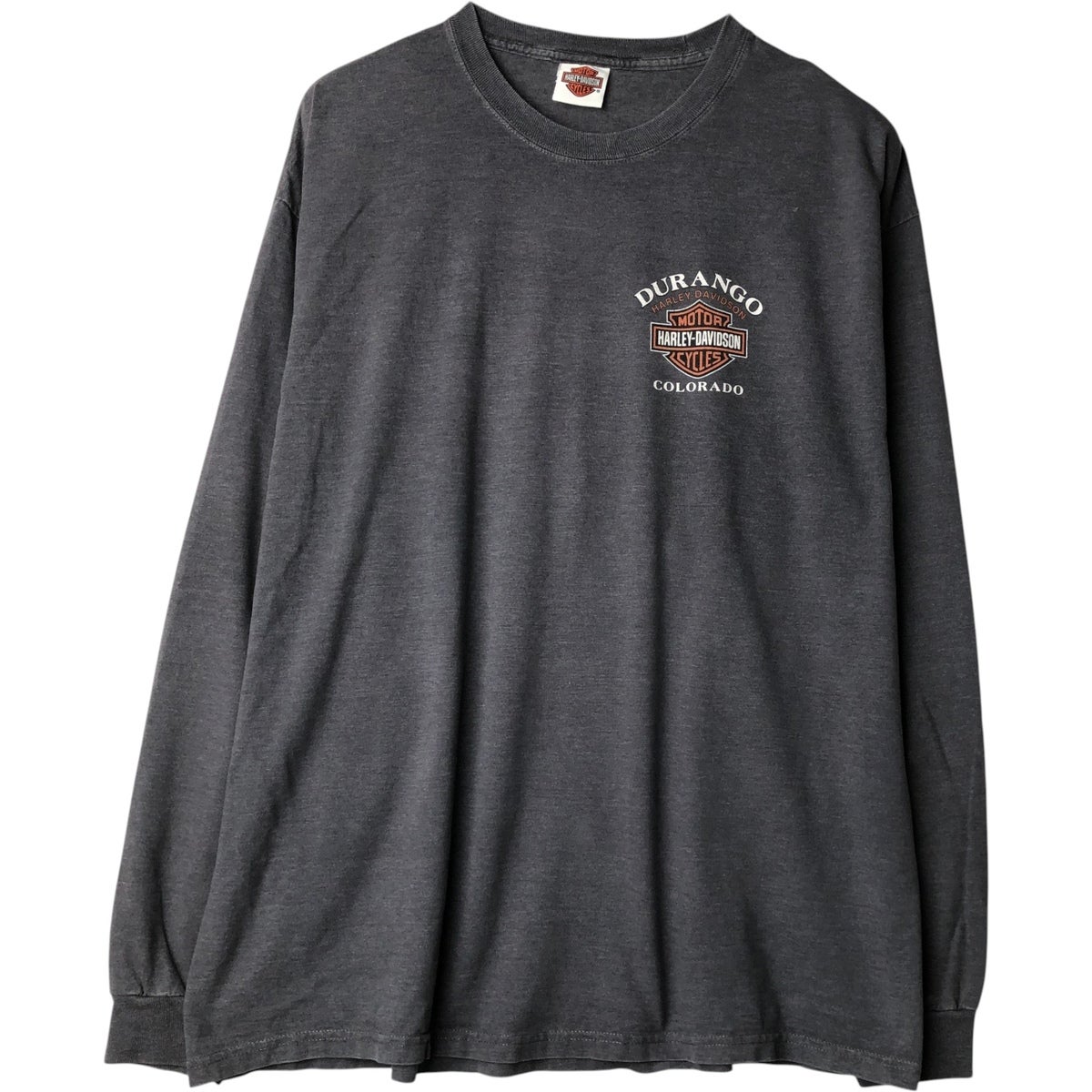 古着 ハーレーダビッドソン Harley-Davidson ロングTシャツ ロンT 2X