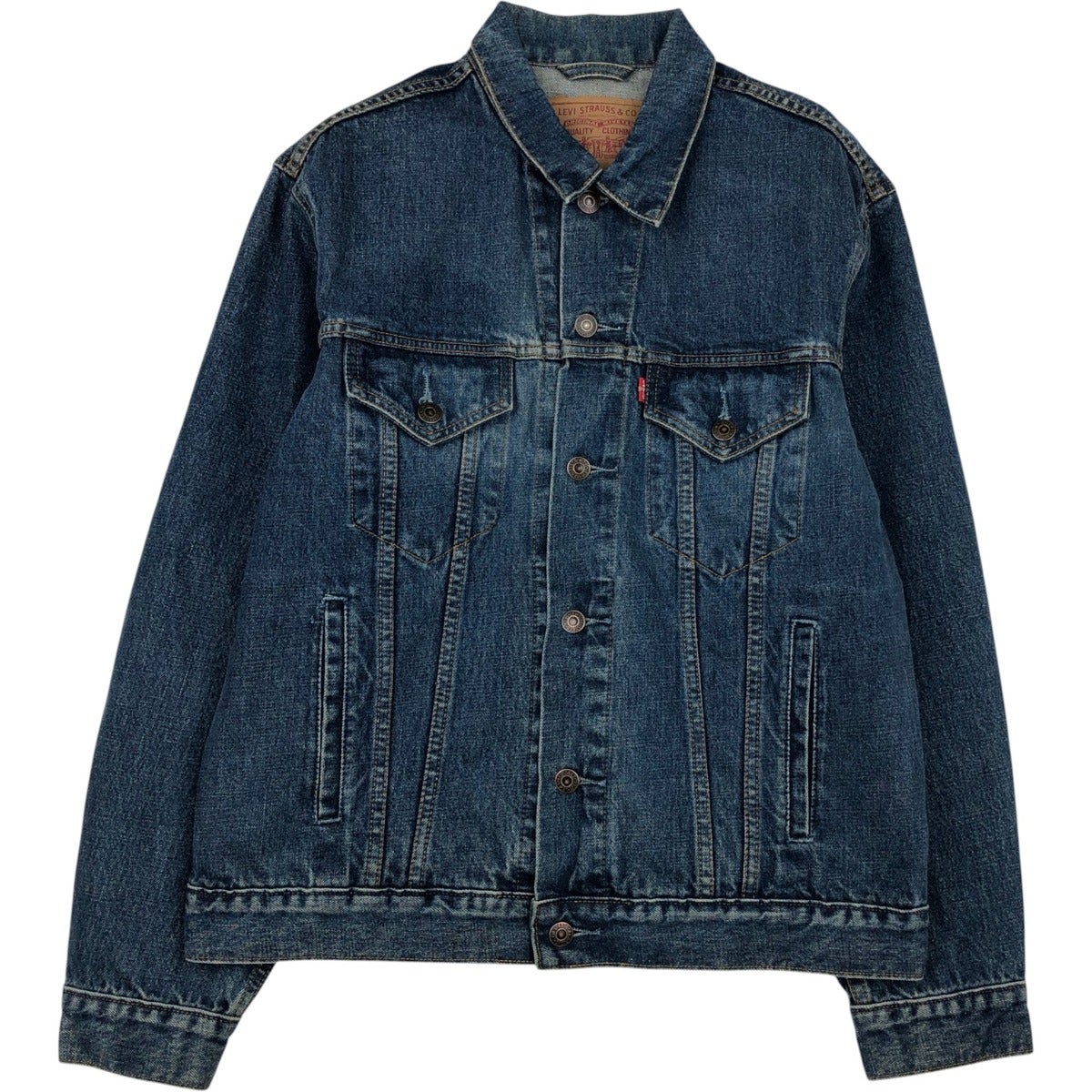 古着 80年代 リーバイス Levis 71665-0815 中綿入り デニムジャケット