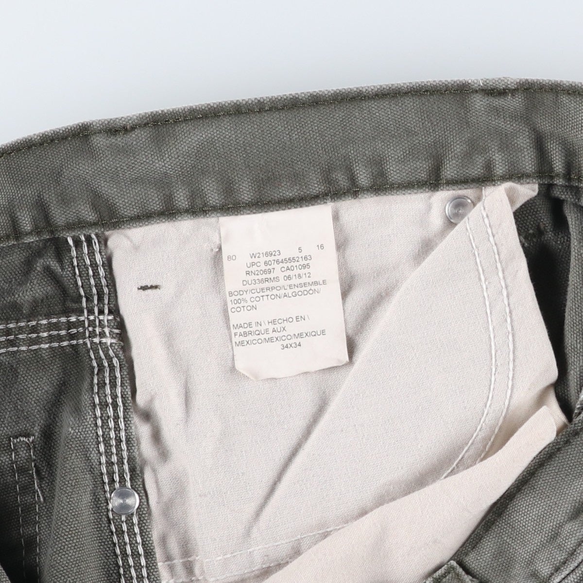 古着 ディッキーズ Dickies ダックペインターパンツ メンズw36相当/eaa630673 古着 ディッキーズ Dickies ダックペインターパンツ メンズw36相当