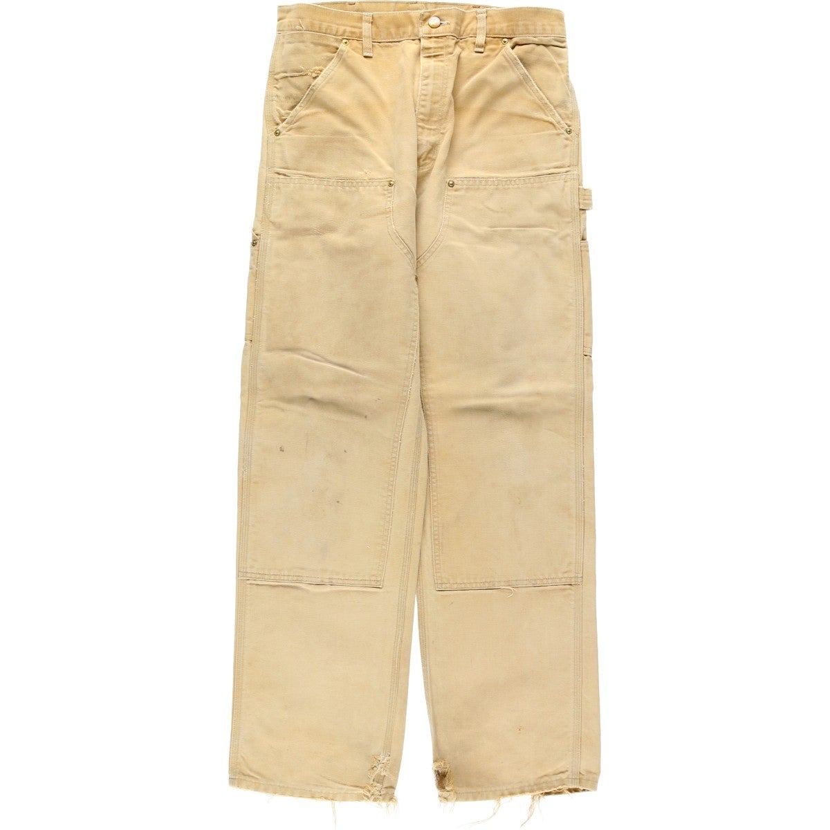 山*タ様 carhartt カーハート　ダブルニー　ペインターパンツ　ベージュ Carhartt（カーハート） チノパン ダブルニー ダック ペインターパンツ