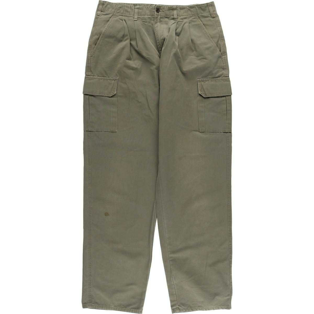 古着 エディーバウアー Eddie Bauer カーゴパンツ メンズw35相当