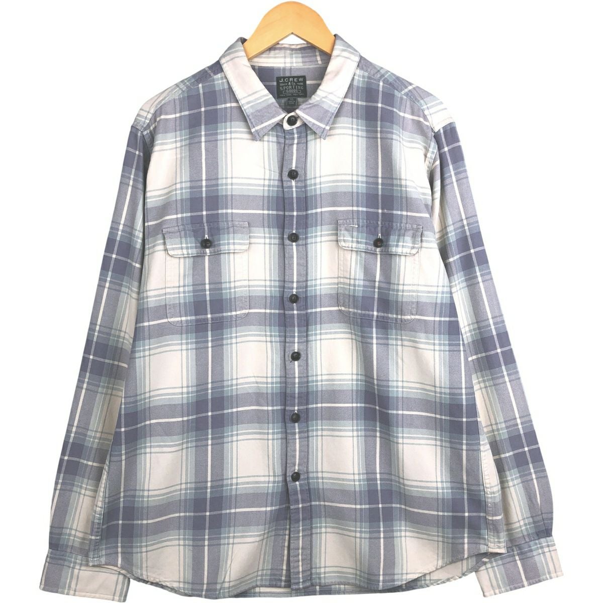 古着 00年代 ジェイクルー J.Crew SPORTING GOODS オンブレチェック