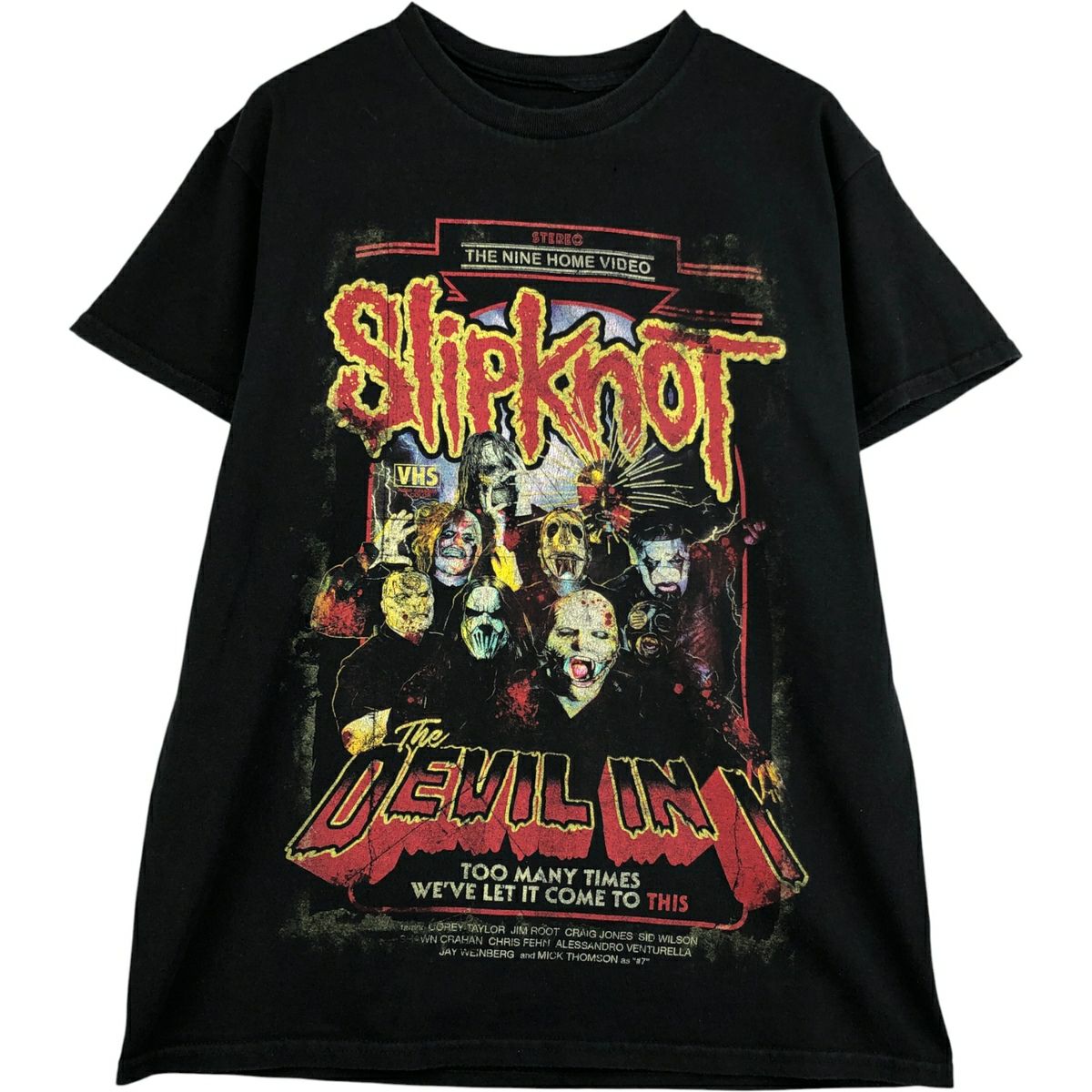 古着 SLIPKNOT スリップノット バンド スウェットシャツ トレーナー
