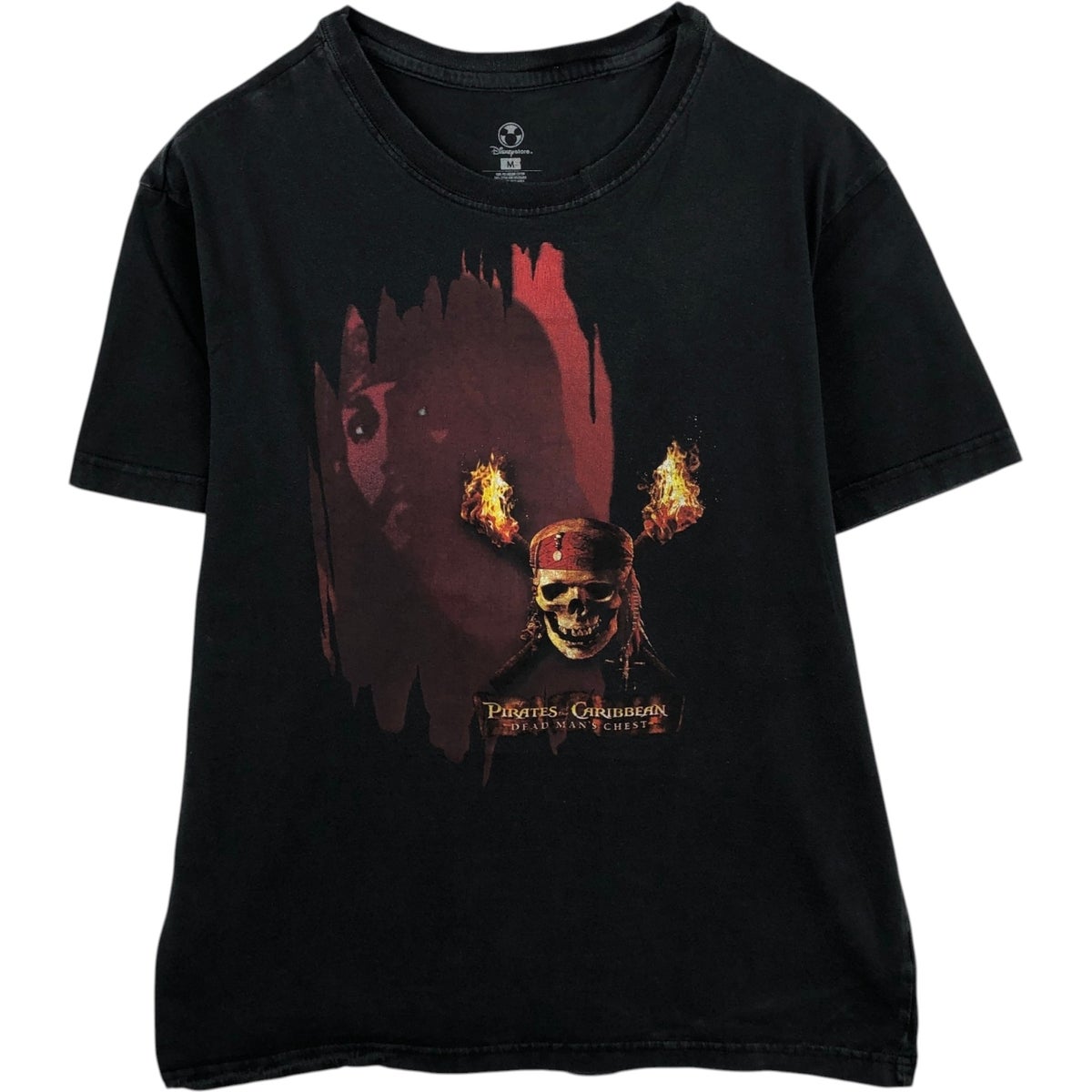 古着 PIRATES OF THE CARIBBEAN パイレーツオブカリビアン ドクロ柄