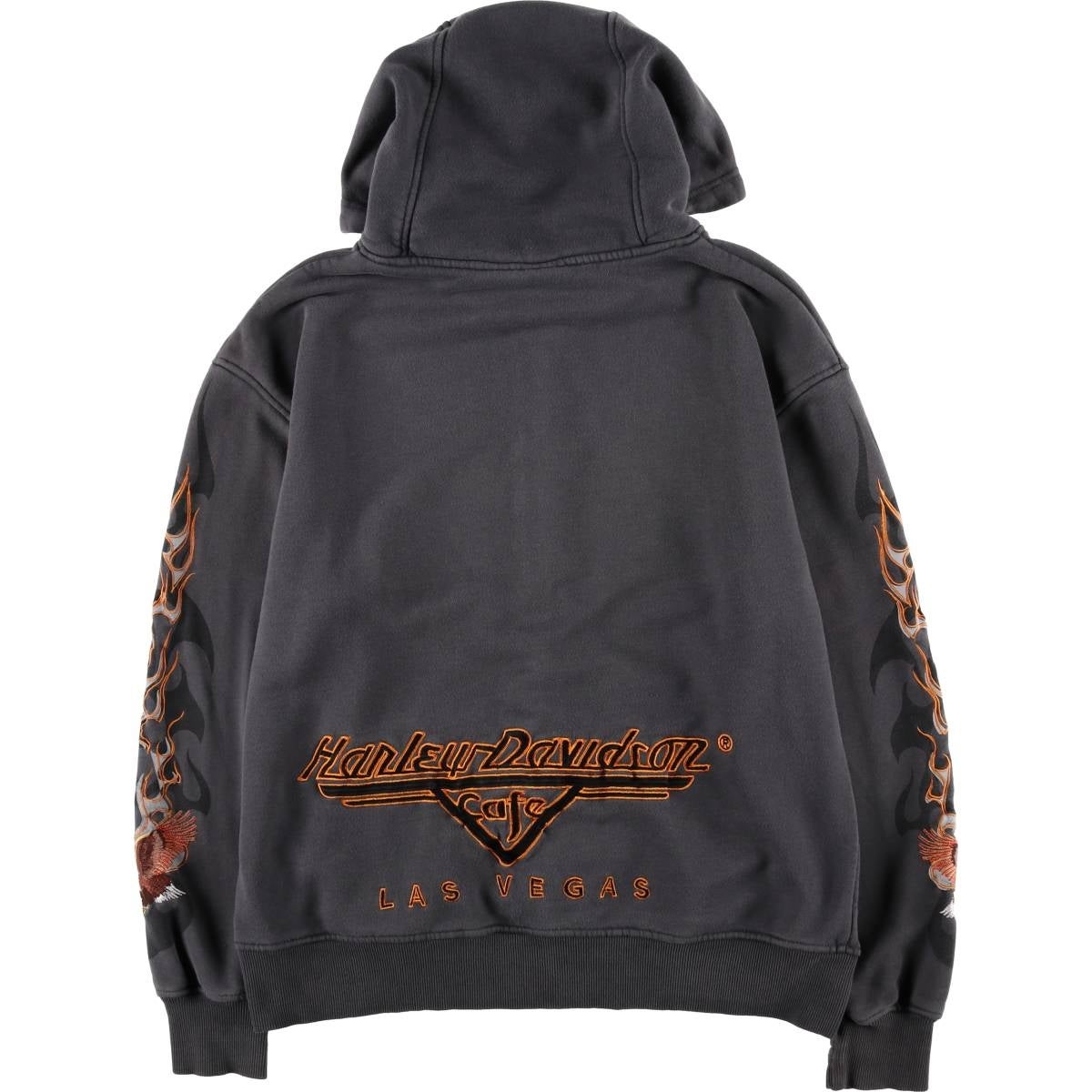 古着 ハーレーダビッドソン Harley-Davidson Cafe 鷲柄 イーグル柄