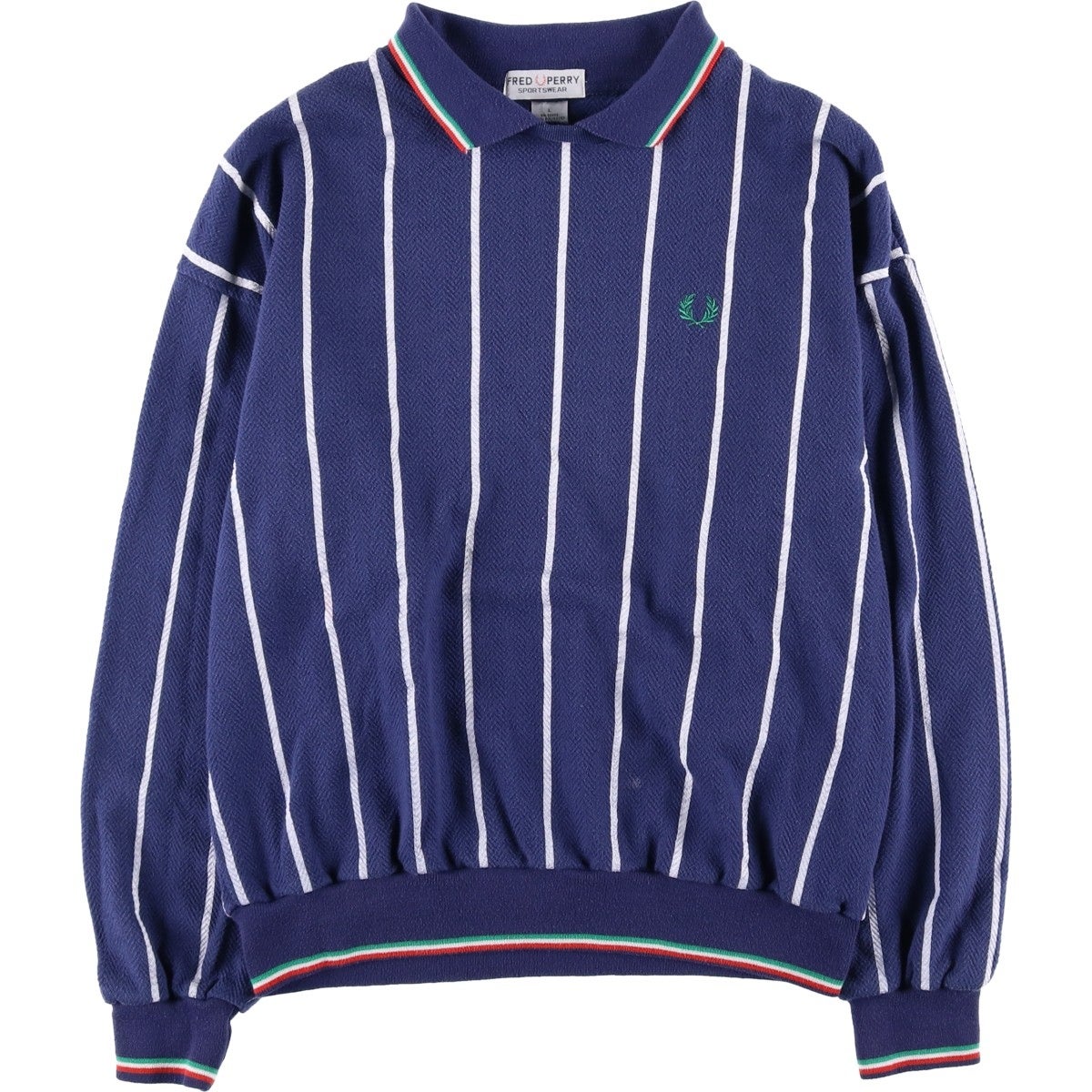 古着 90年代～ ペリーエリス PERRY ELLIS SILK BLEND アーガイル柄 V