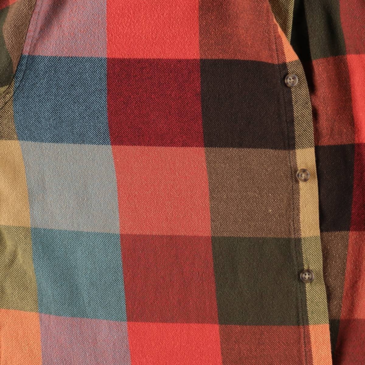 古着 90年代 ジェイクルー J.Crew 長袖 フランネルチェックシャツ