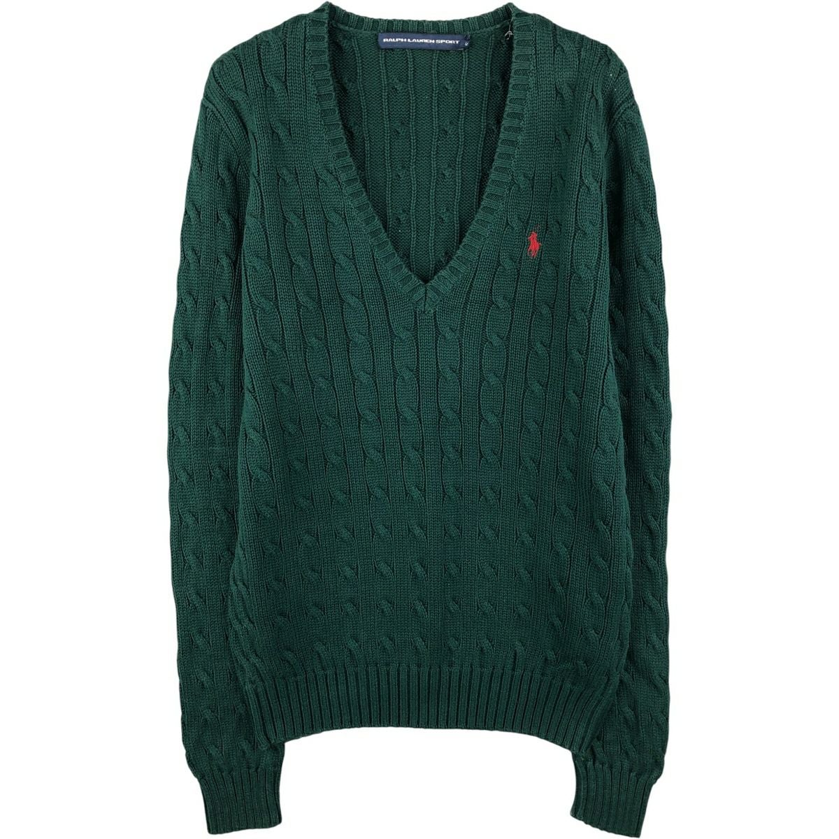 古着 ラルフローレン Ralph Lauren POLO by Ralph Lauren ケーブル編み Vネック コットンニットベスト レディースL相当 /eaa535807 古着 ラルフローレン Ralph Lauren POLO by Ralph Lauren ケーブル編み