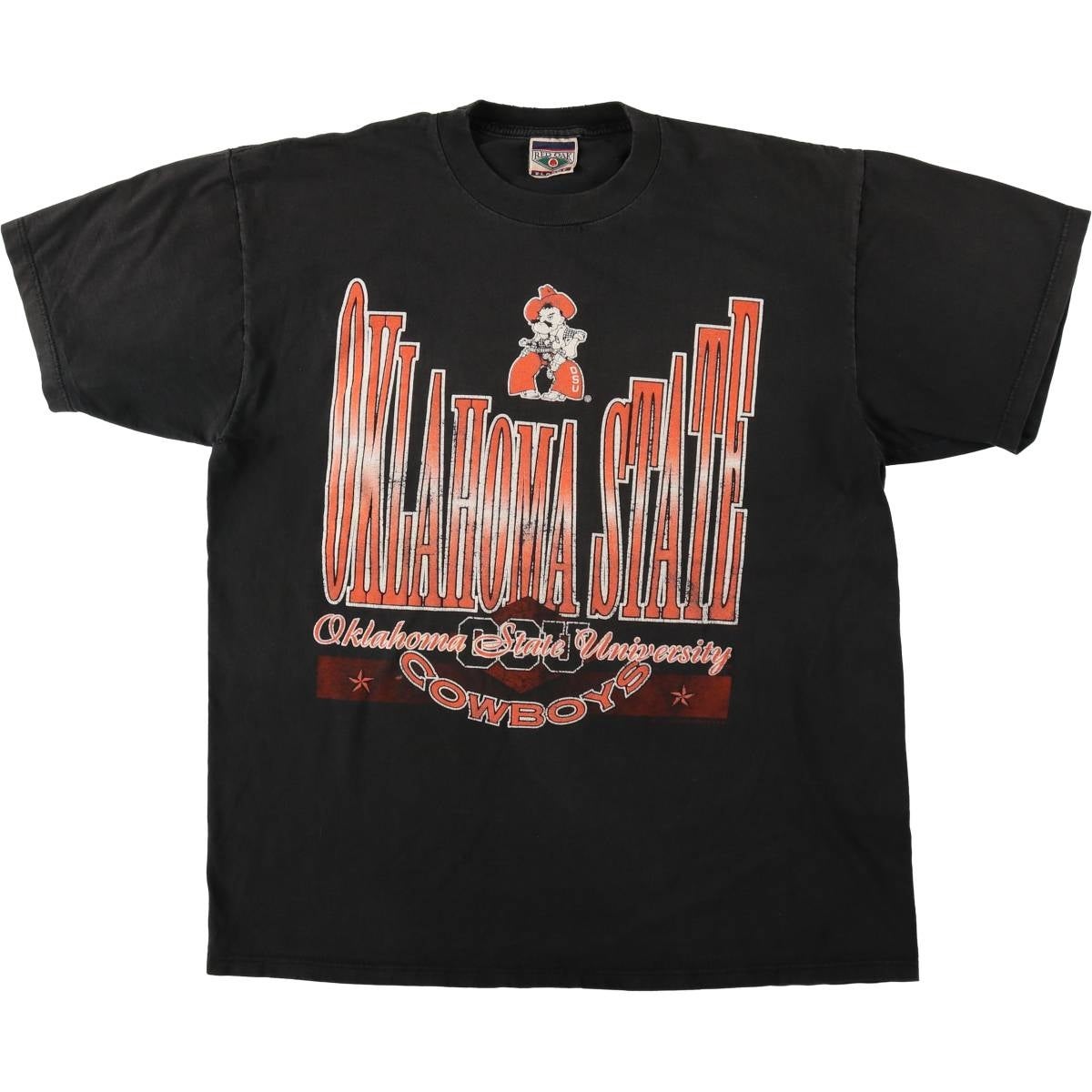 古着 80年代 DG SPORTSWEAR カレッジ リンガーTシャツ USA製 メンズL