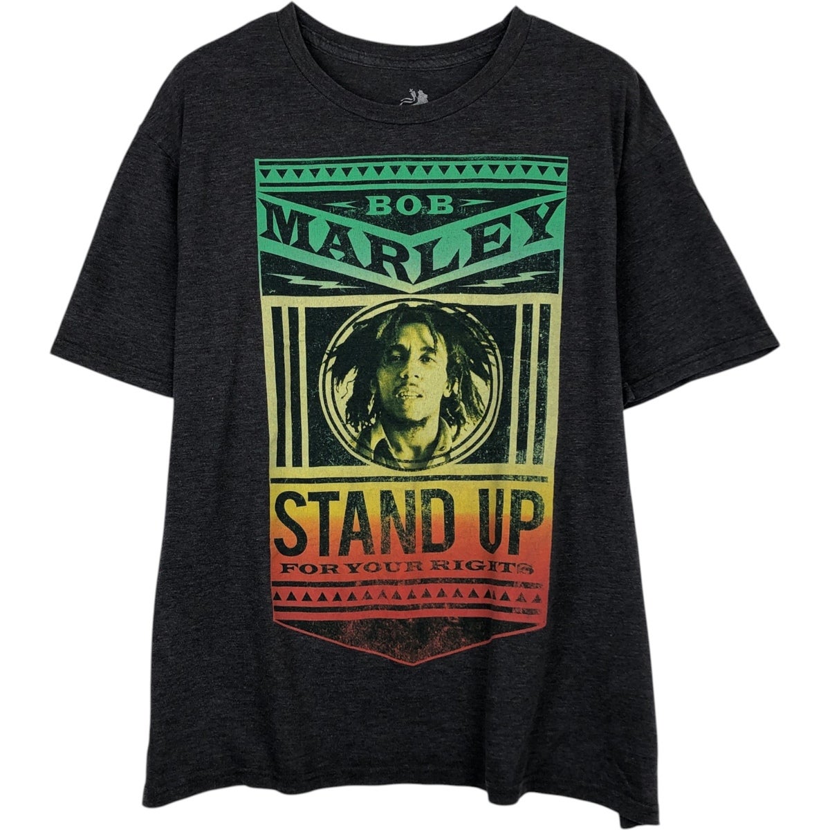 古着 BOB MARLEY ボブマーリー ラップTシャツ ラップT メンズXL相当