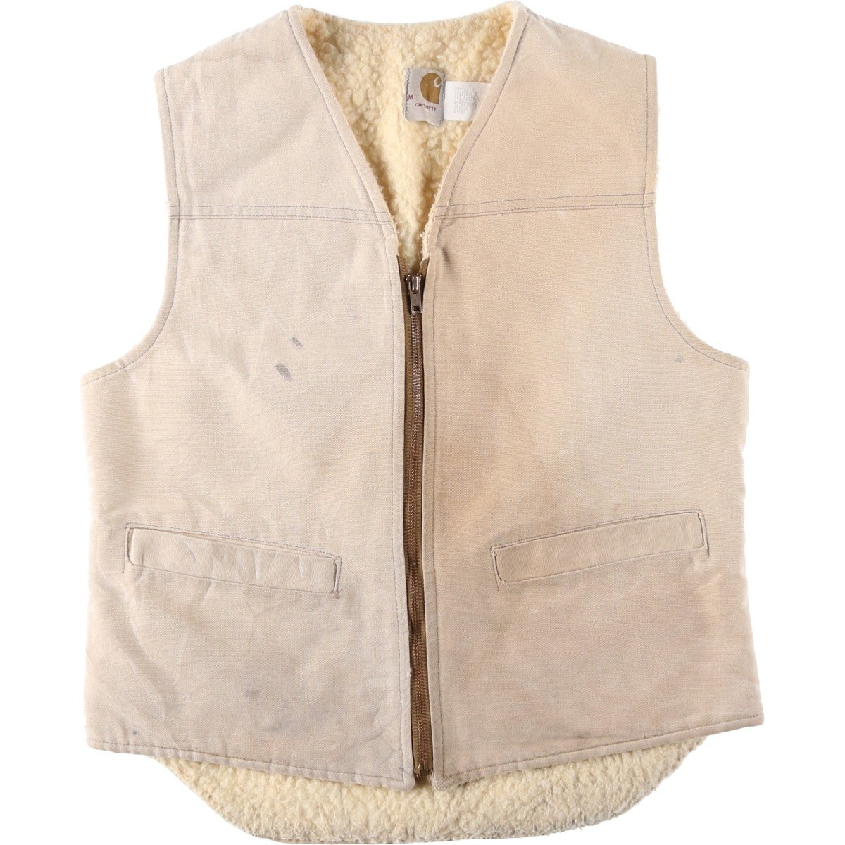 古着 80～90年代 カーハート Carhartt ダックベスト USA製 メンズXL