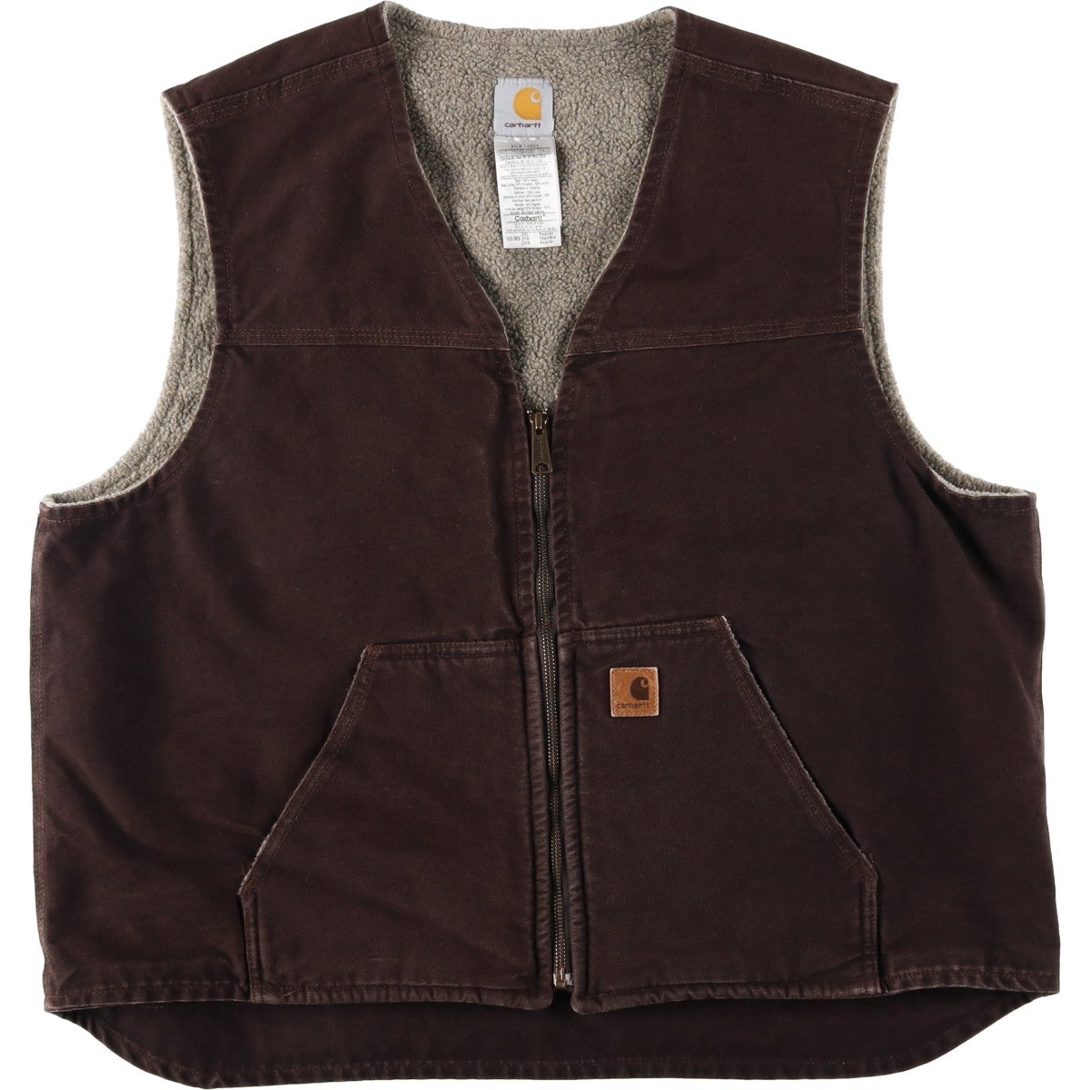 古着 カーハート Carhartt ダックベスト メンズXXL相当 /eaa627759