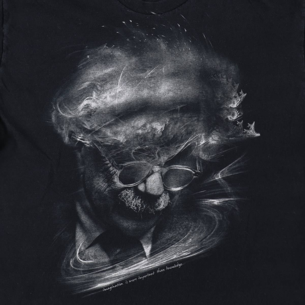 古着 THE IMAGINARY FOUNDATION EINSTEIN アインシュタイン 偉人Tシャツ USA製 メンズL相当/eaa628682 ビンテージ品・アインシュタインTシャツ（エルサルバドル製・L