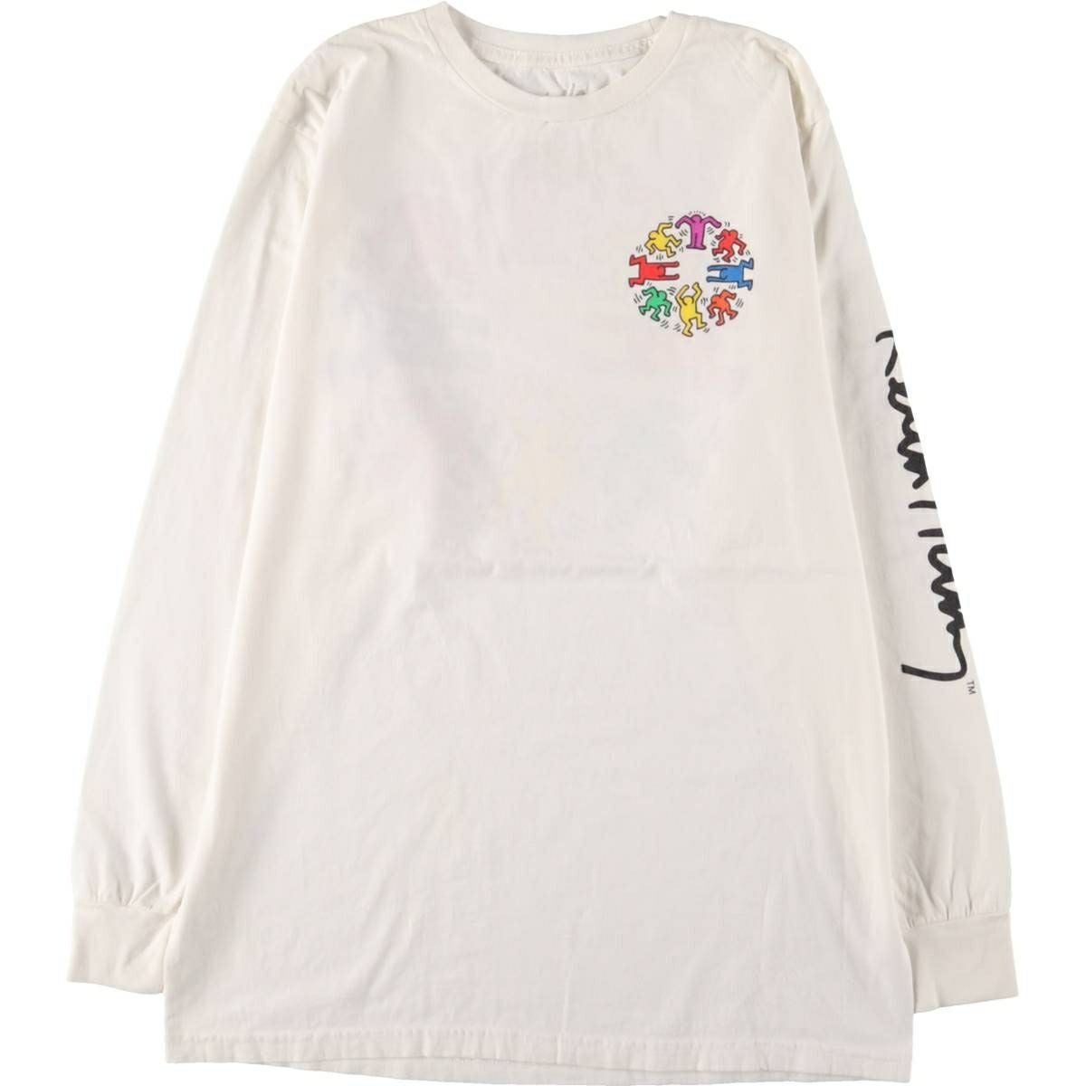 古着 クロムハーツ Chrome Hearts プリント ロングTシャツ ロンT USA製