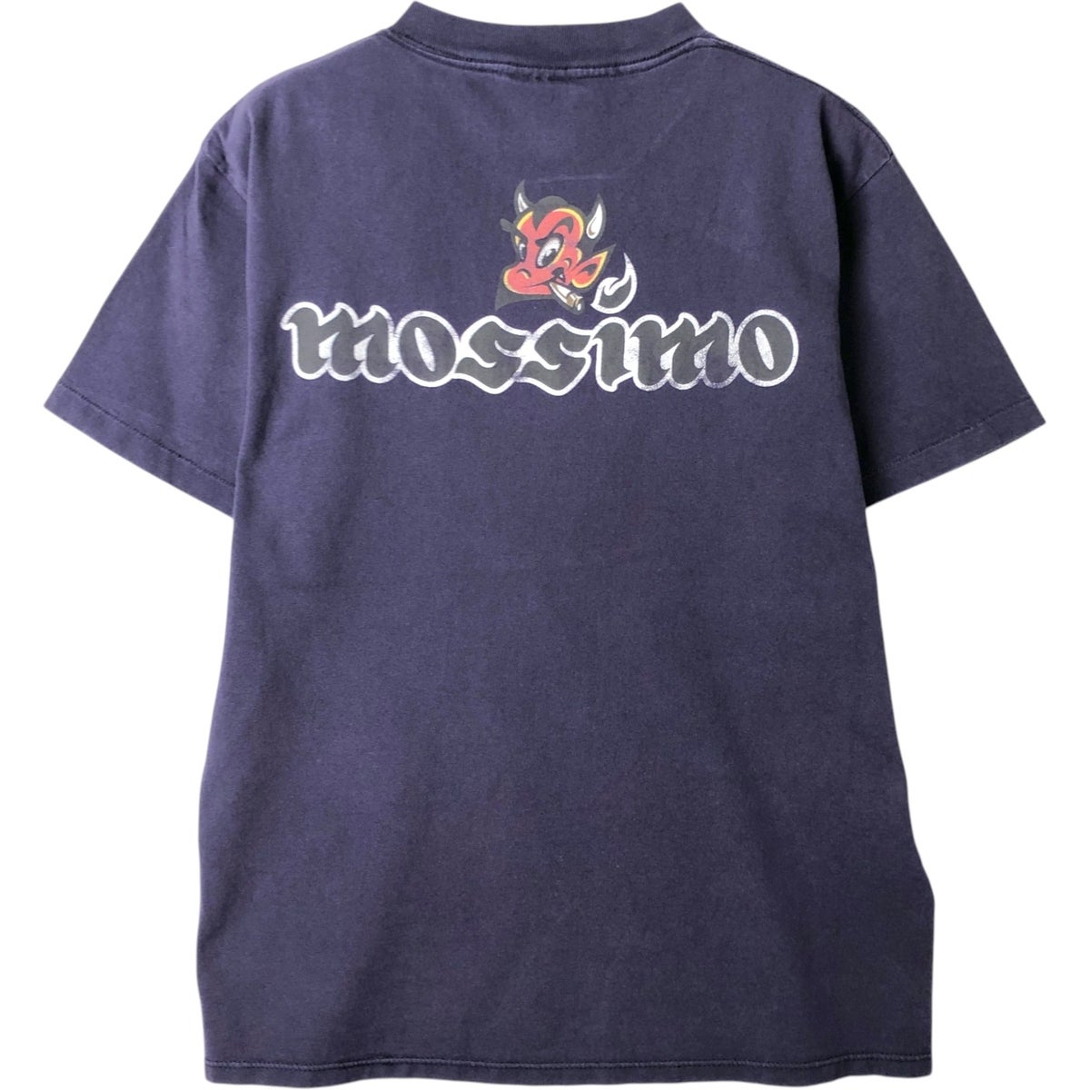 古着 90年代 モッシモ MOSSIMO スポーツプリントTシャツ USA製 メンズS