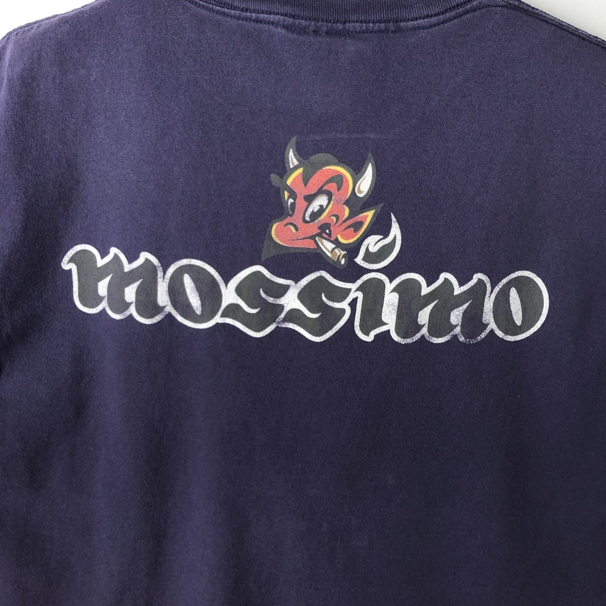 古着 90年代 モッシモ MOSSIMO スポーツプリントTシャツ USA製 メンズS