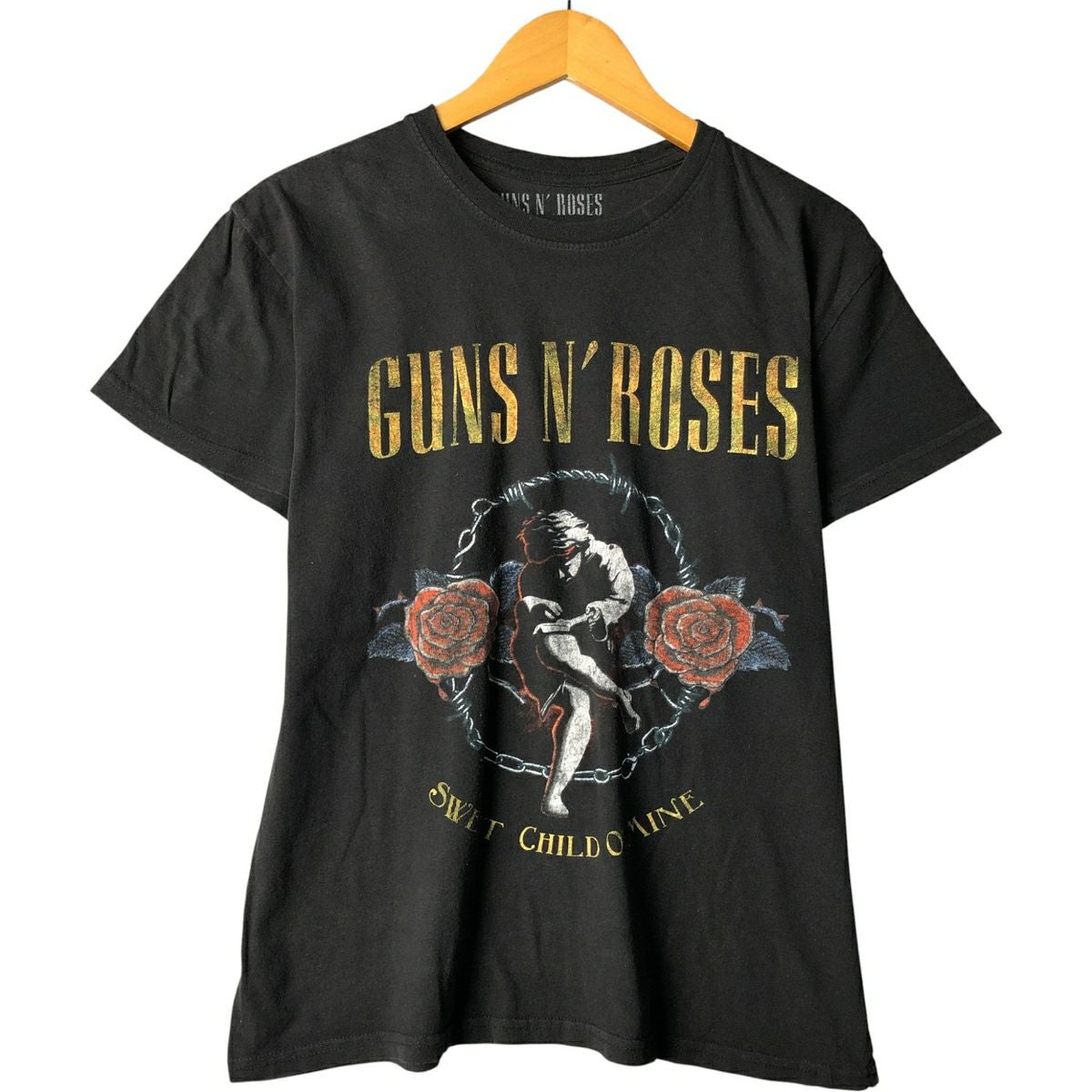 古着 GUNS N ROSES ガンズアンドローゼズ バンドTシャツ バンT メンズL