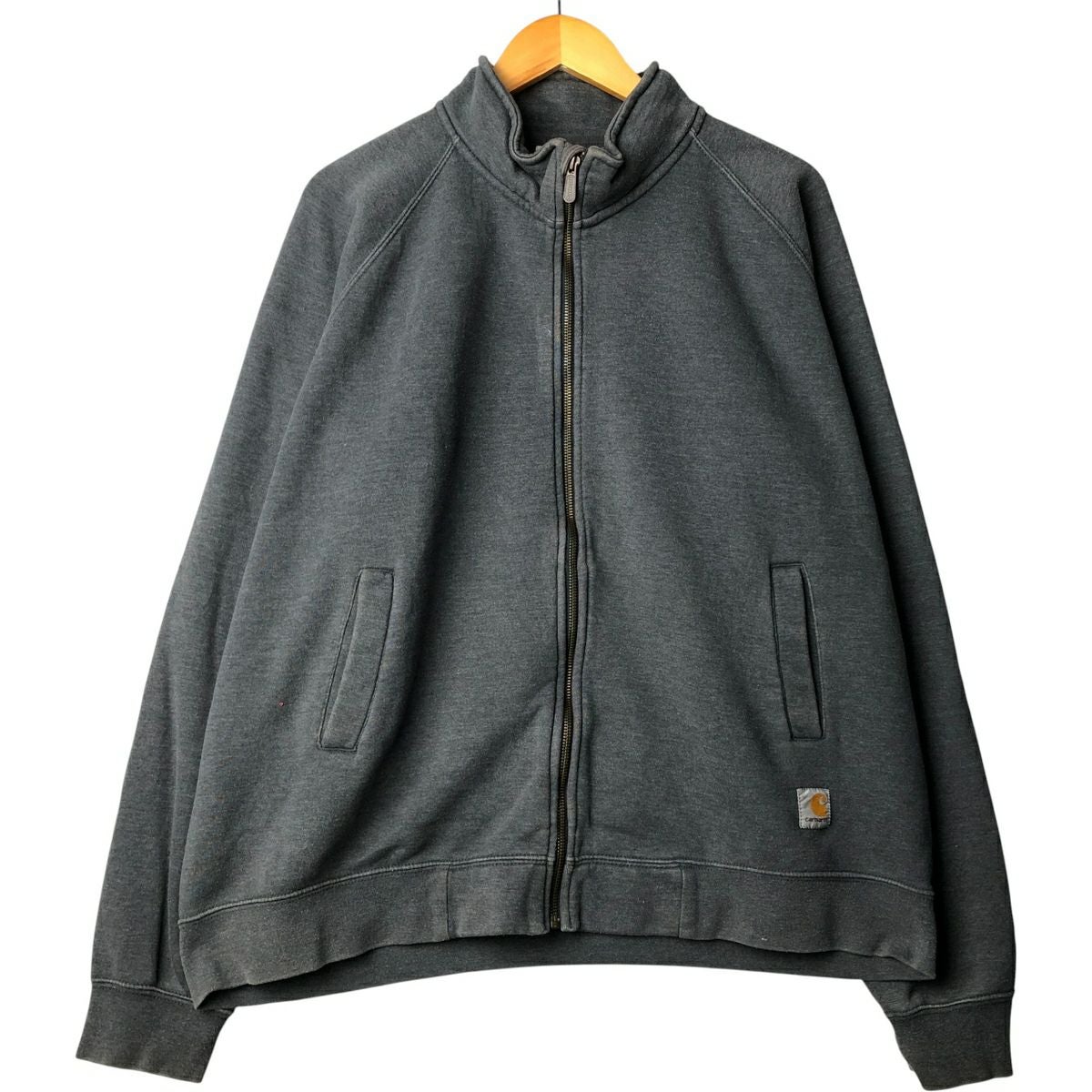 古着 90年代 カーハート Carhartt スウェットプルオーバーパーカー USA