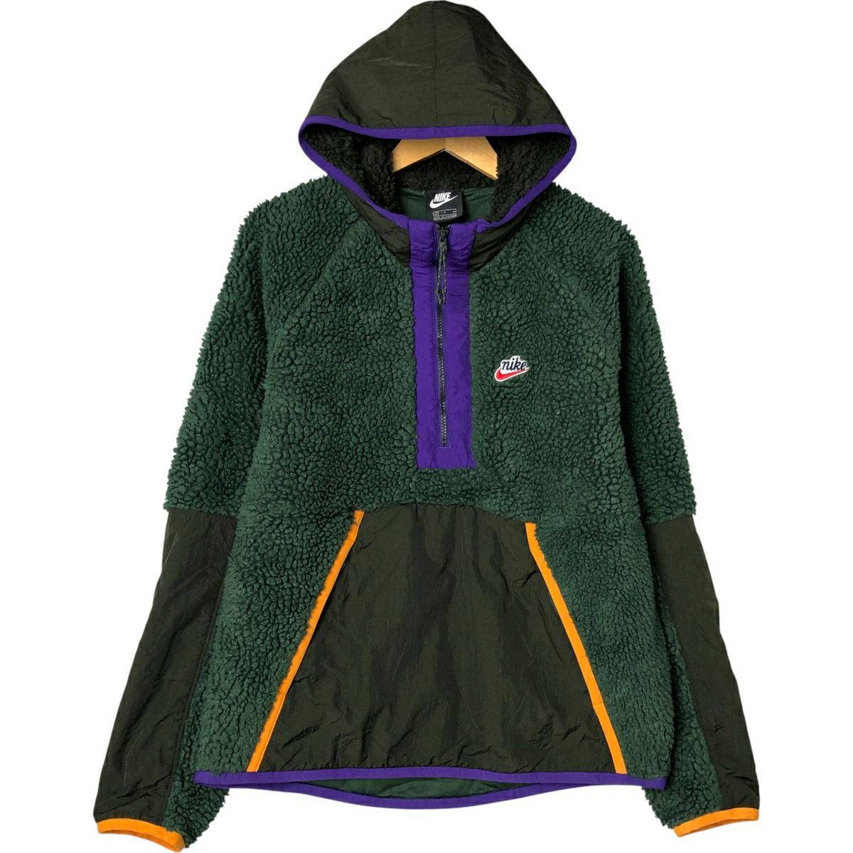 古着 エアウォーク AIRWALK ハーフジップ アノラックパーカー メンズXL