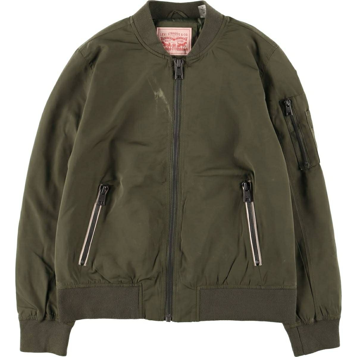 古着 リーバイス Levis MA-1タイプ ミリタリー フライトジャケット