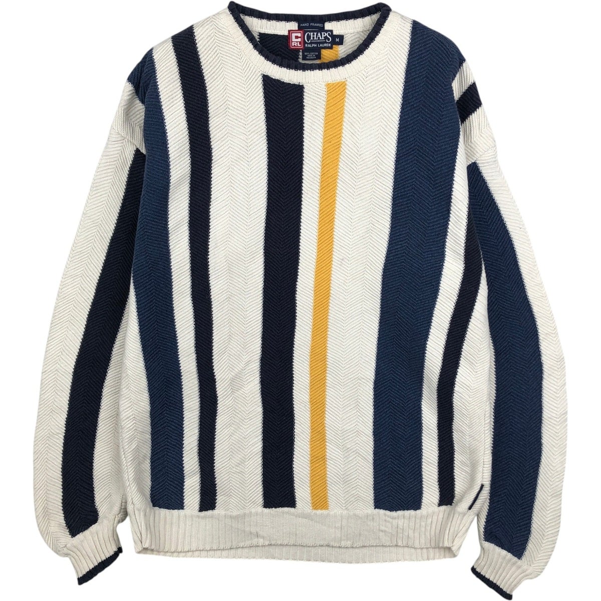 古着 ラルフローレン Ralph Lauren CHAPS チャップス マルチストライプ