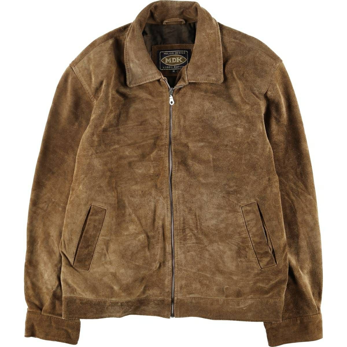 古着 MAJOR DESIGN KORPORATION スイングトップタイプ スエードレザー