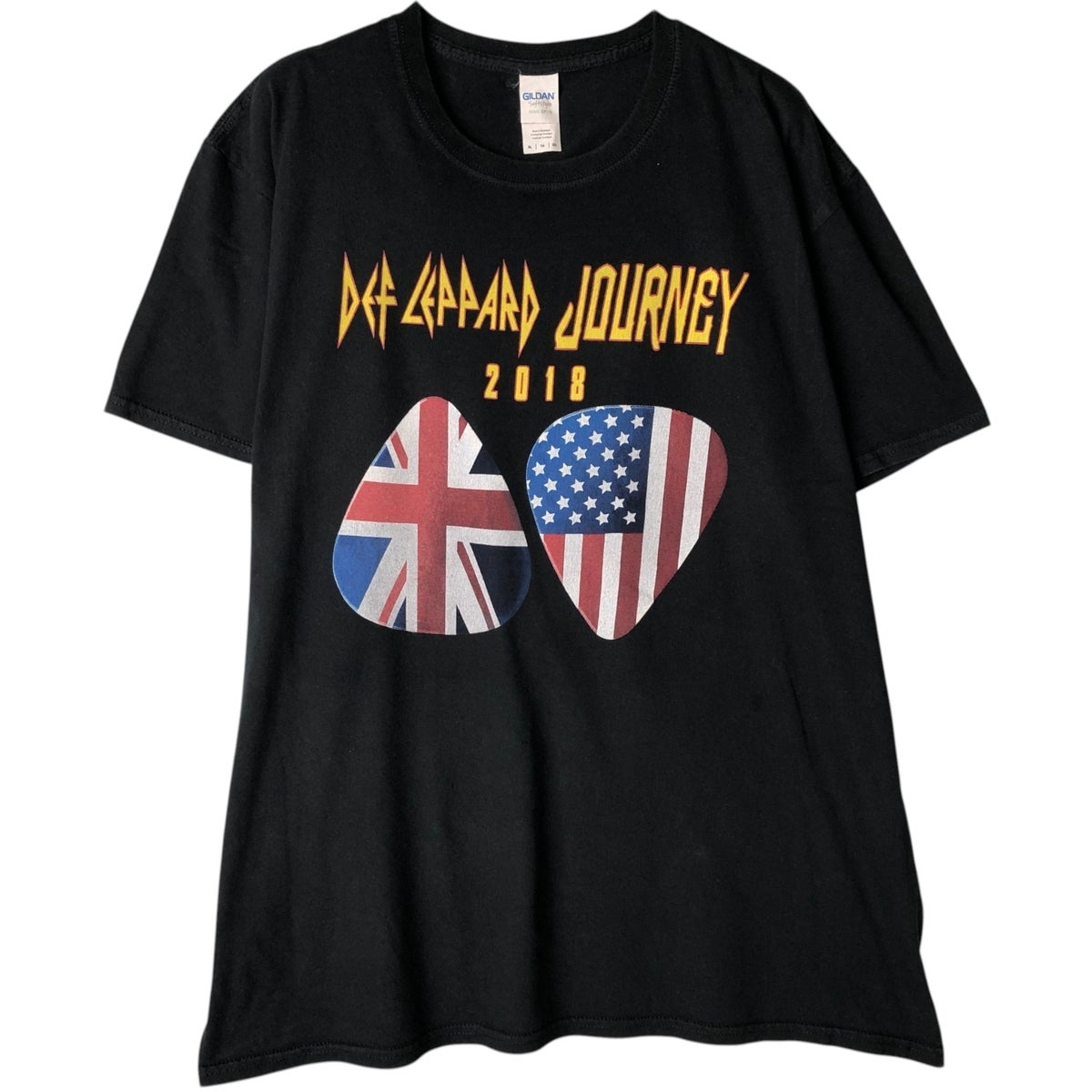 古着 00年代 アンビル Anvil DEF LEPPARD デフレパード バンドTシャツ