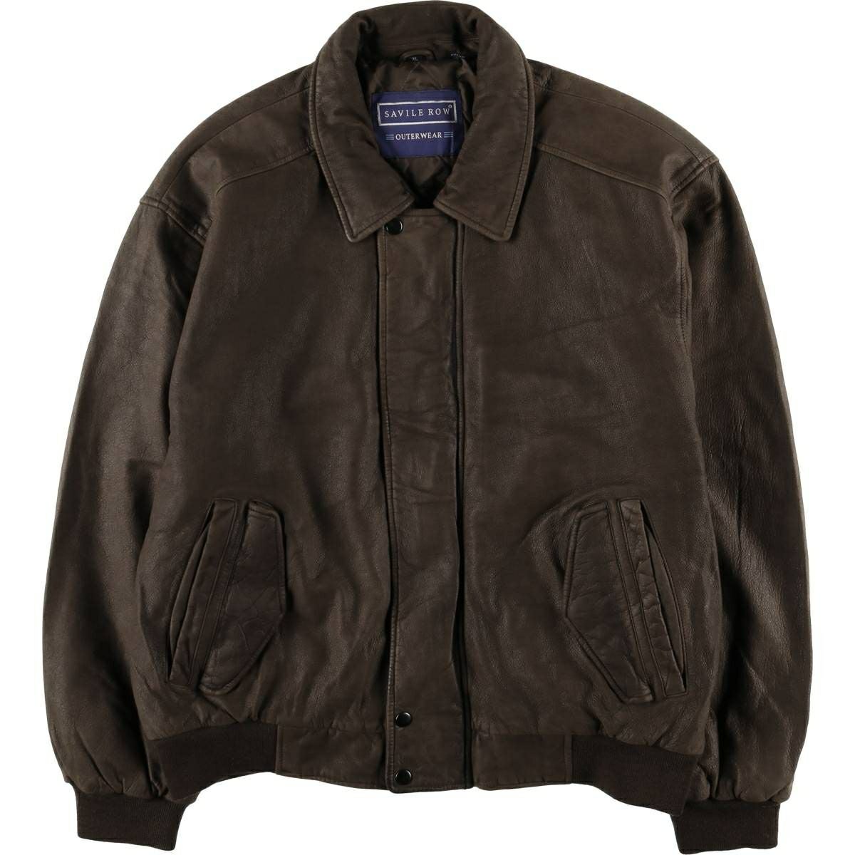 古着 90年代 AMERICAN BORN A-2タイプ レザーフライトジャケット