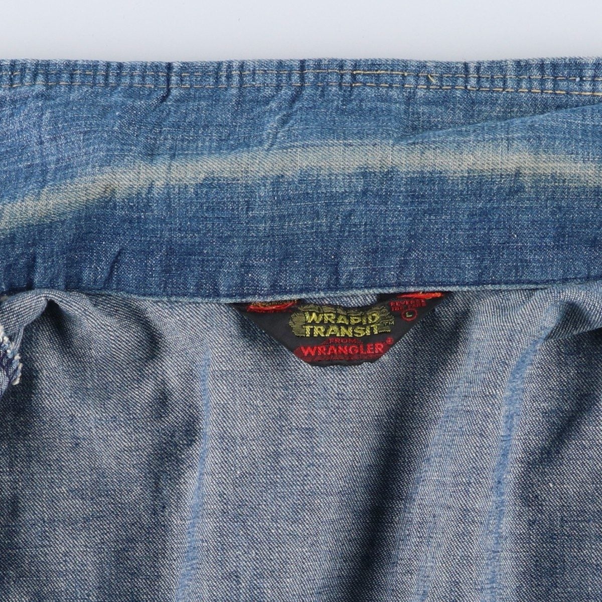 古着 70年代 ラングラー Wrangler WRAPID TRANSIT デニムブッシュ