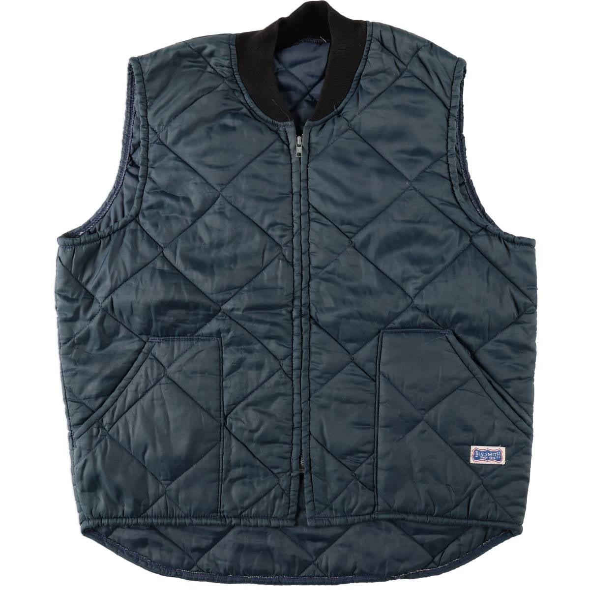 古着 70～80年代 ビッグスミス Big Smith 中綿入り キルティングベスト
