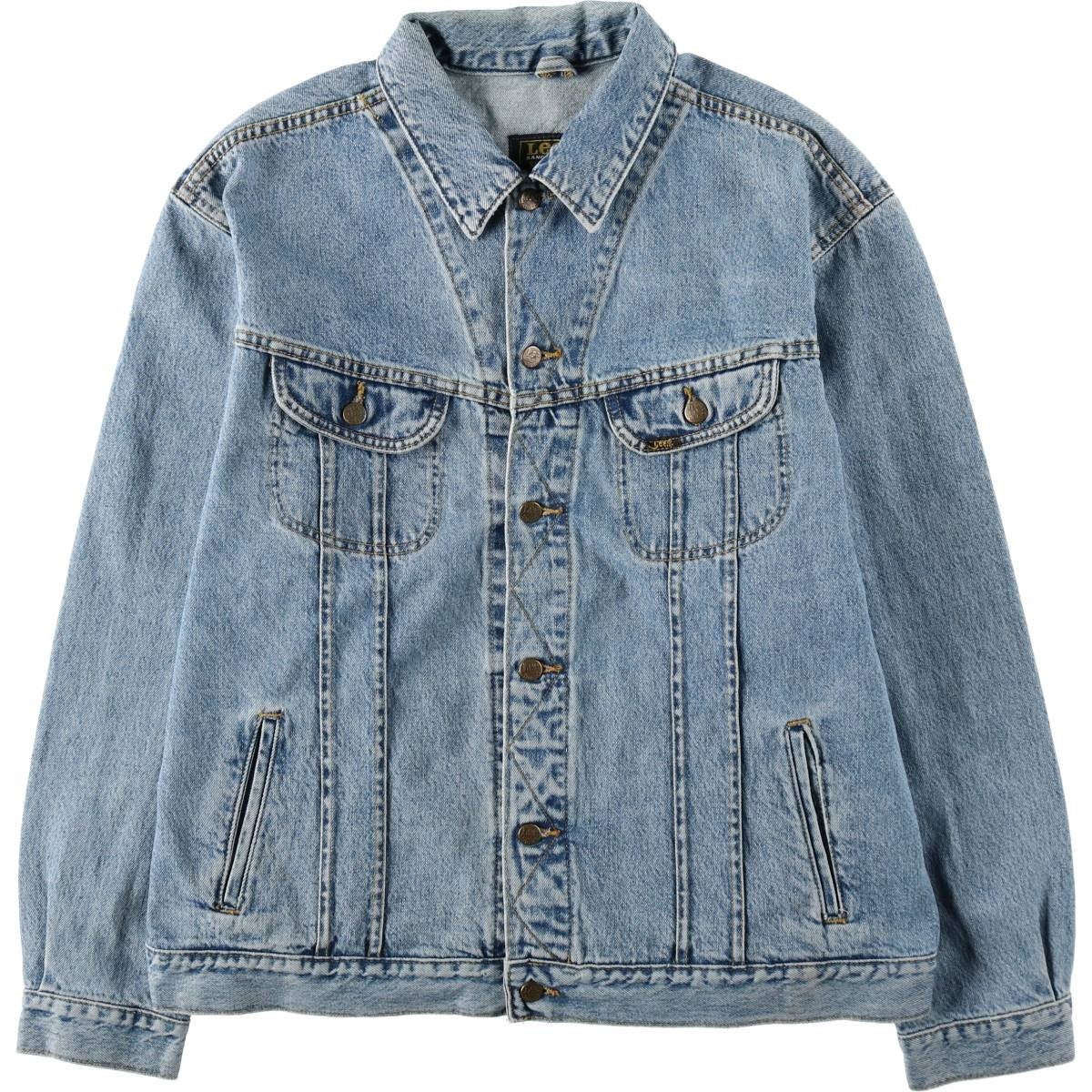 古着 リー Lee デニムジャケット Gジャン メンズXL相当 ヴィンテージ