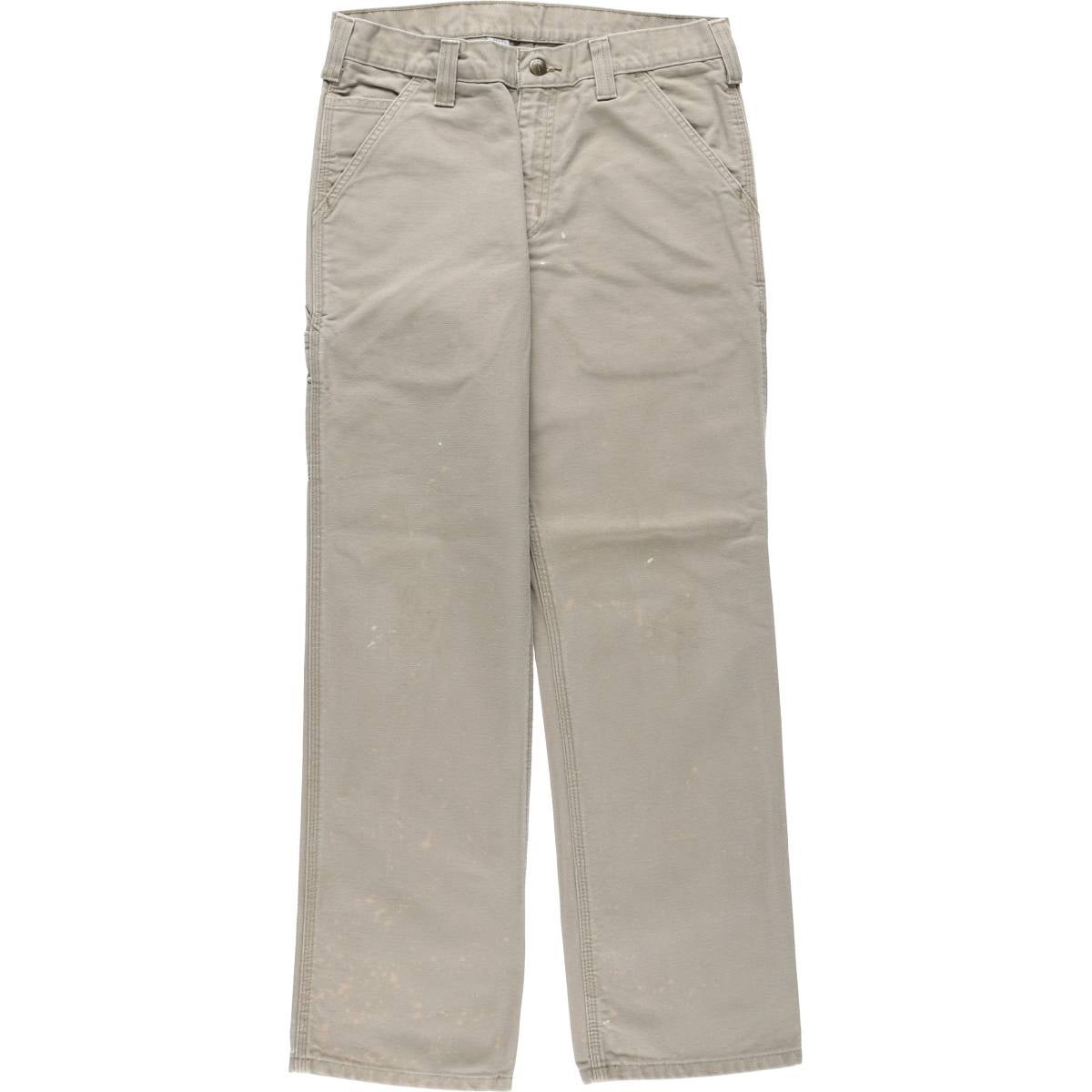た*い様 34×32 Carhartt 良フェード 雰囲気抜群 Y2K 一点物 古着 カーハート Carhartt RELAXED FIT ダックペインターパンツ メンズ