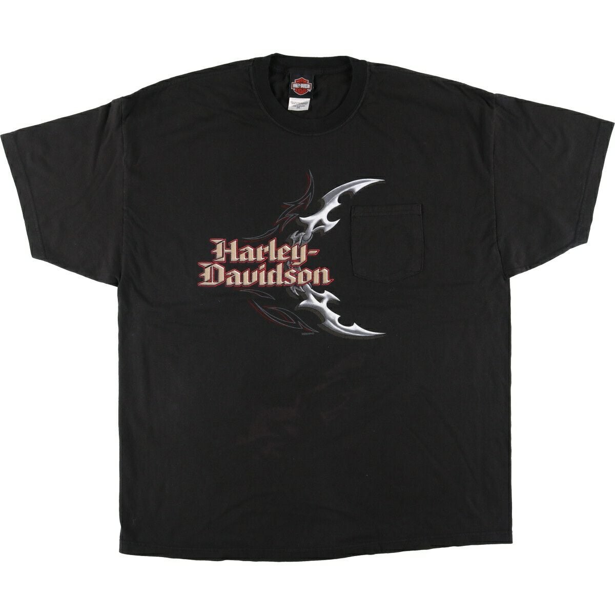 古着 00年代 ハーレーダビッドソン Harley-Davidson 鷲柄 イーグル柄