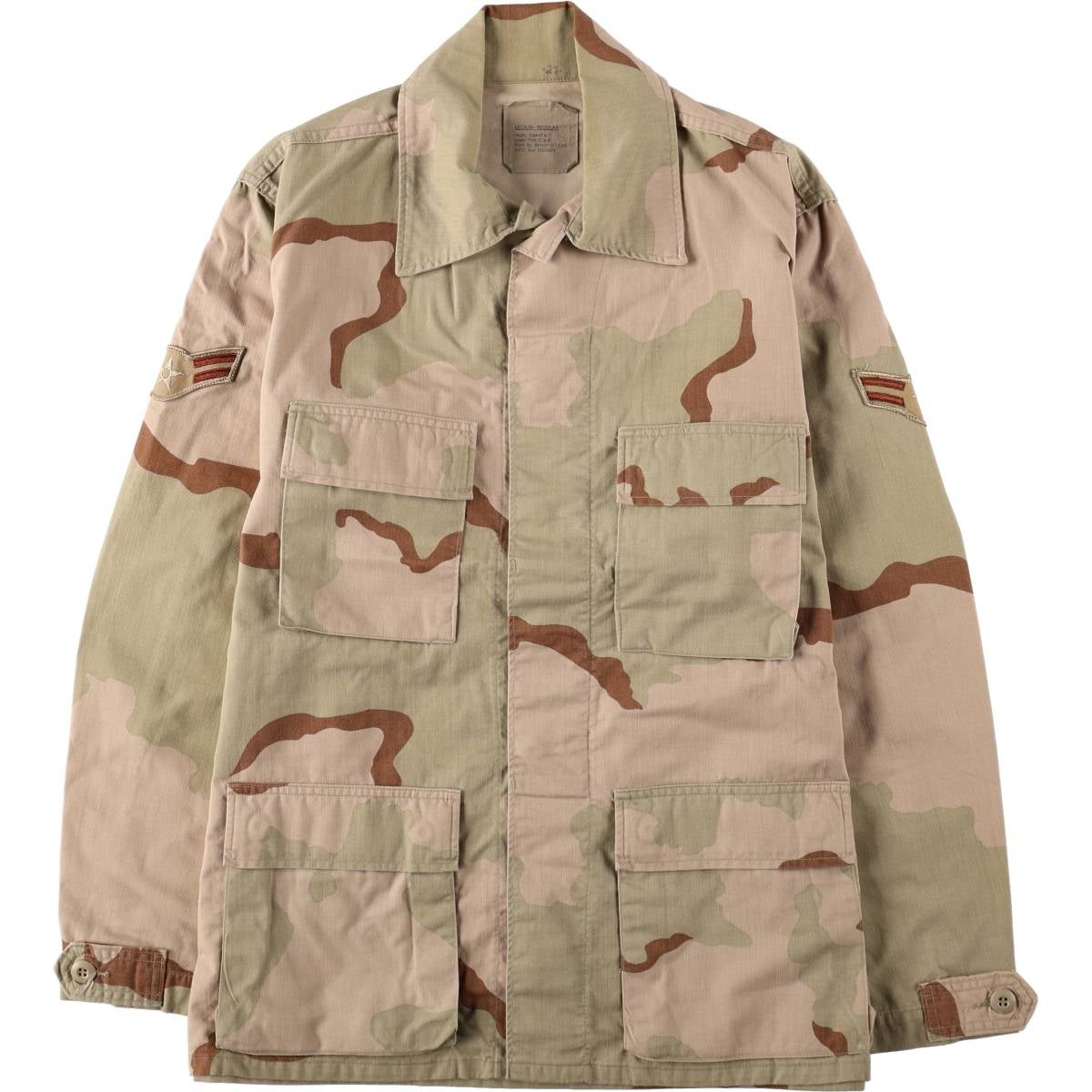 古着 米軍実品 90年代 迷彩柄 3C デザートカモ B.D.U ミリタリー