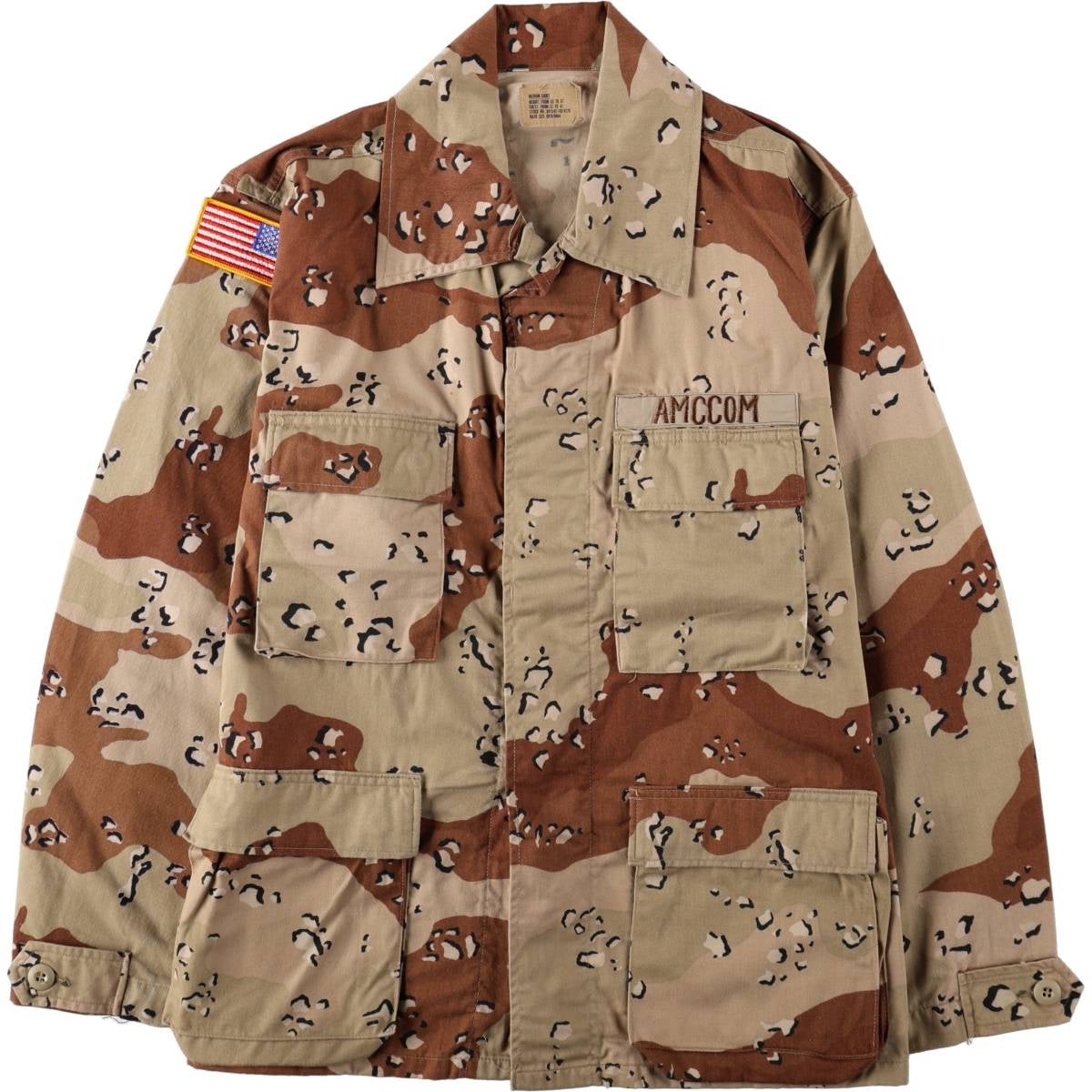 古着 米軍実品 80年代 迷彩柄 6C デザートチョコチップカモ B.D.U