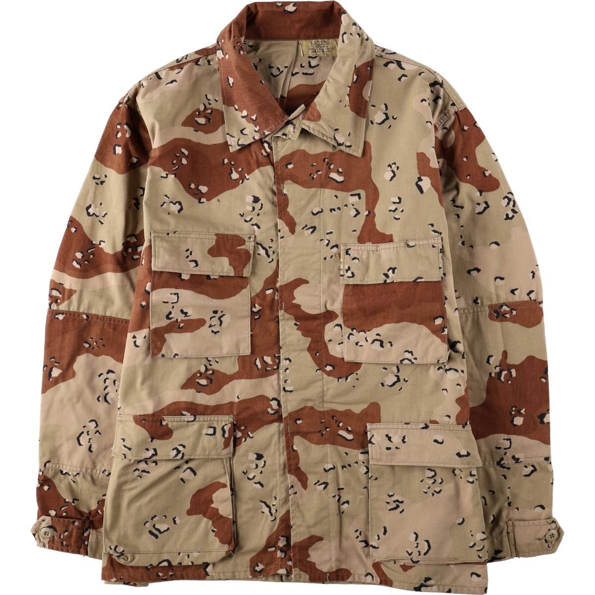 古着 米軍実品 80年代 迷彩柄 6C デザートチョコチップカモ B.D.U