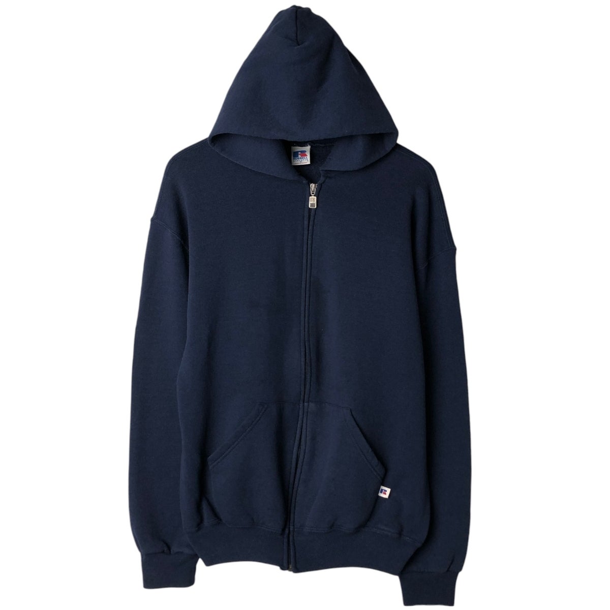 russell athletic パーカー ラッセル 90s USA製 ovy 古着 90年代 ラッセル Russell ATHLETIC スウェットフルジップパーカー