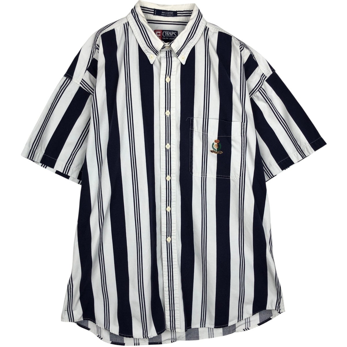 古着 ラルフローレン Ralph Lauren CHAPS チャップス 総柄 カジキ柄