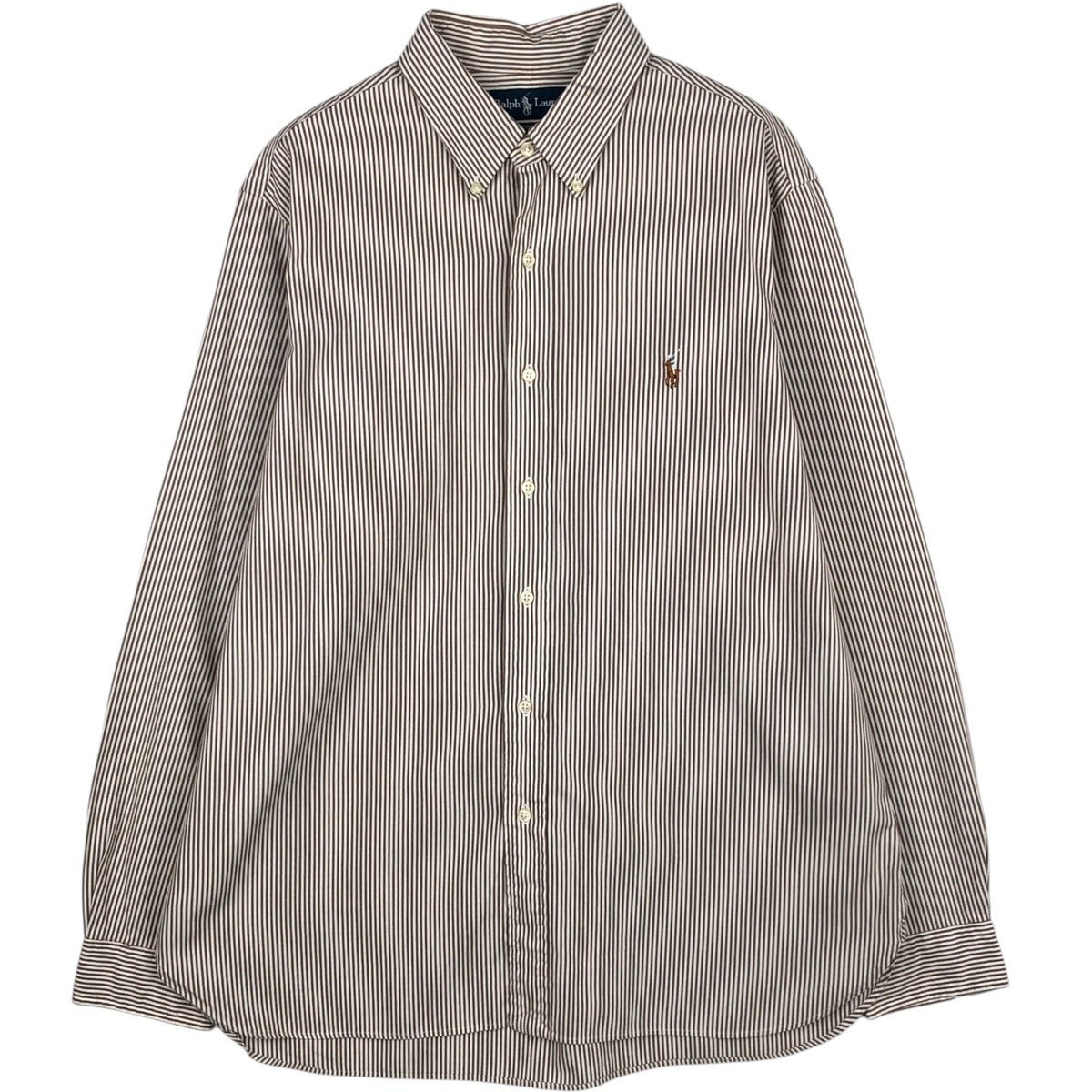 古着 ラルフローレン Ralph Lauren CUSTOM FIT 長袖 コットン