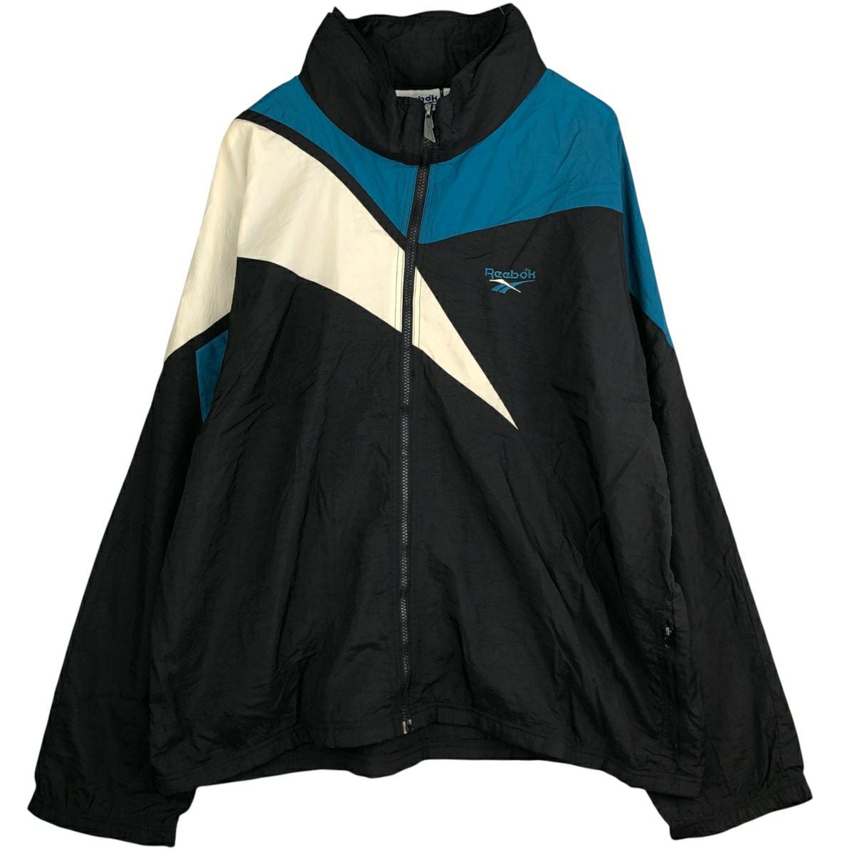 古着 90年代 リーボック Reebok ナイロンジャケット メンズXL相当