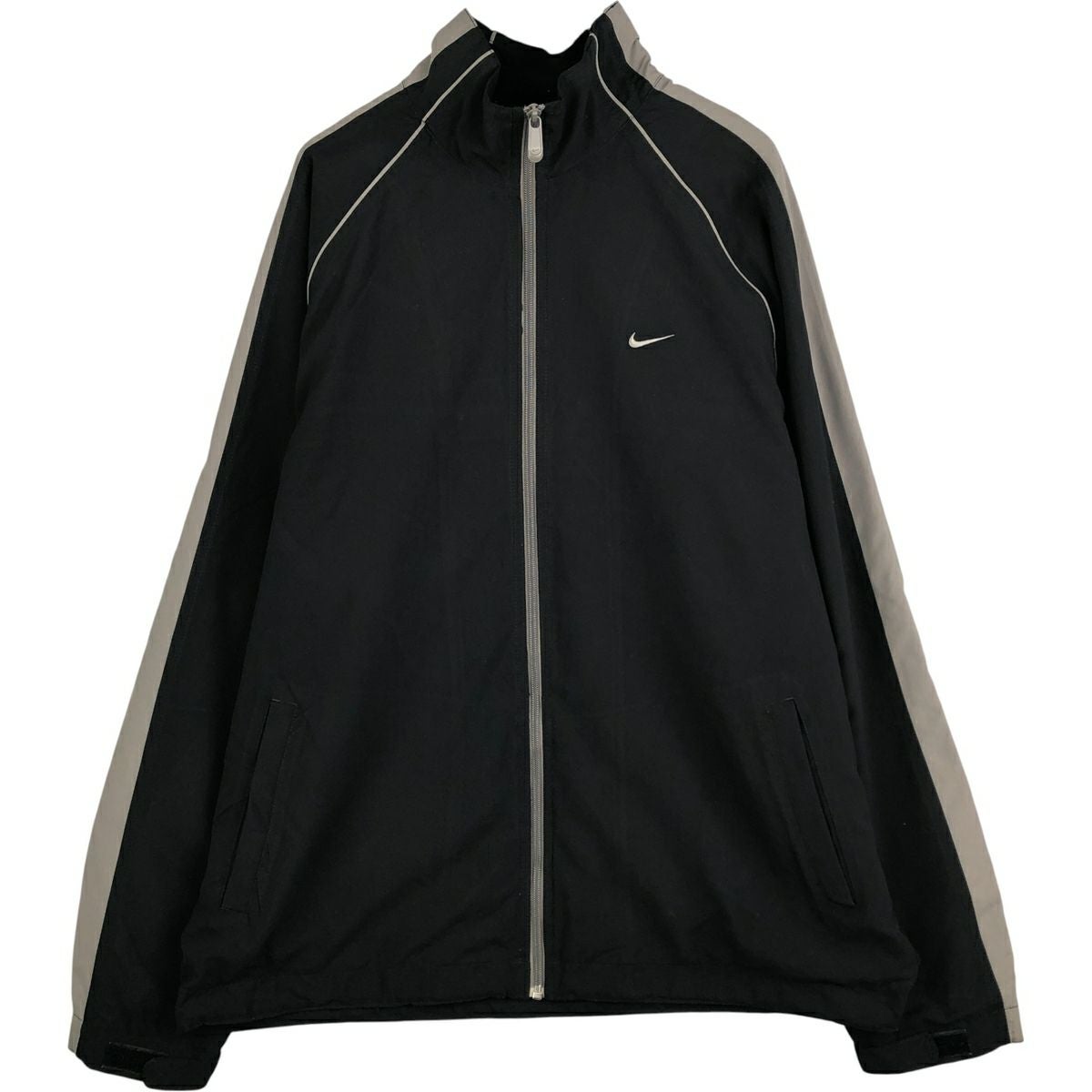 【未使用】 【NIKE】　ブラック ジャケット Mサイズ 古着 00年代 ナイキ NIKE ナイロンジャケット メンズM相当 /eaa594985