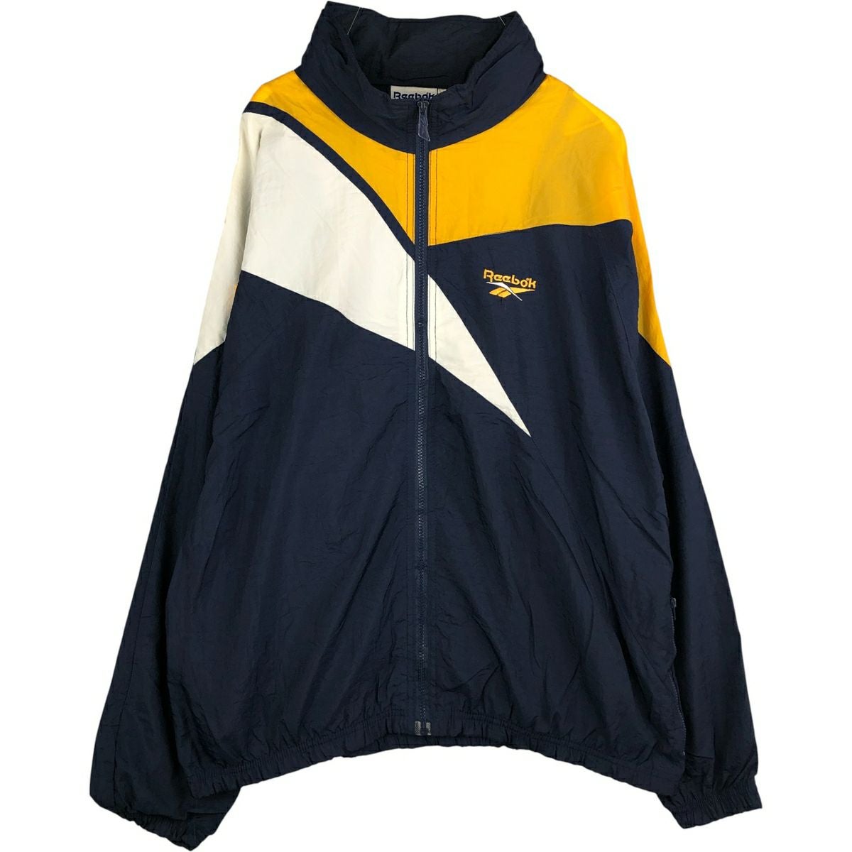 古着 90年代 リーボック Reebok ナイロンジャケット メンズL相当