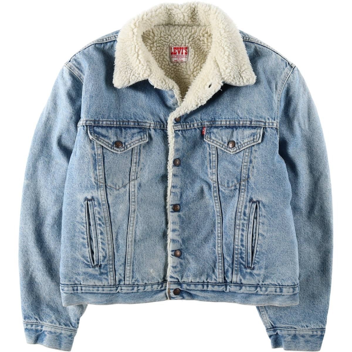 【美品】Levi's Made & Crafted ボアデニムジャケット　M LEVI'S / リーバイス B-34463 MADE CRAFT DENIM JACKET / MADE
