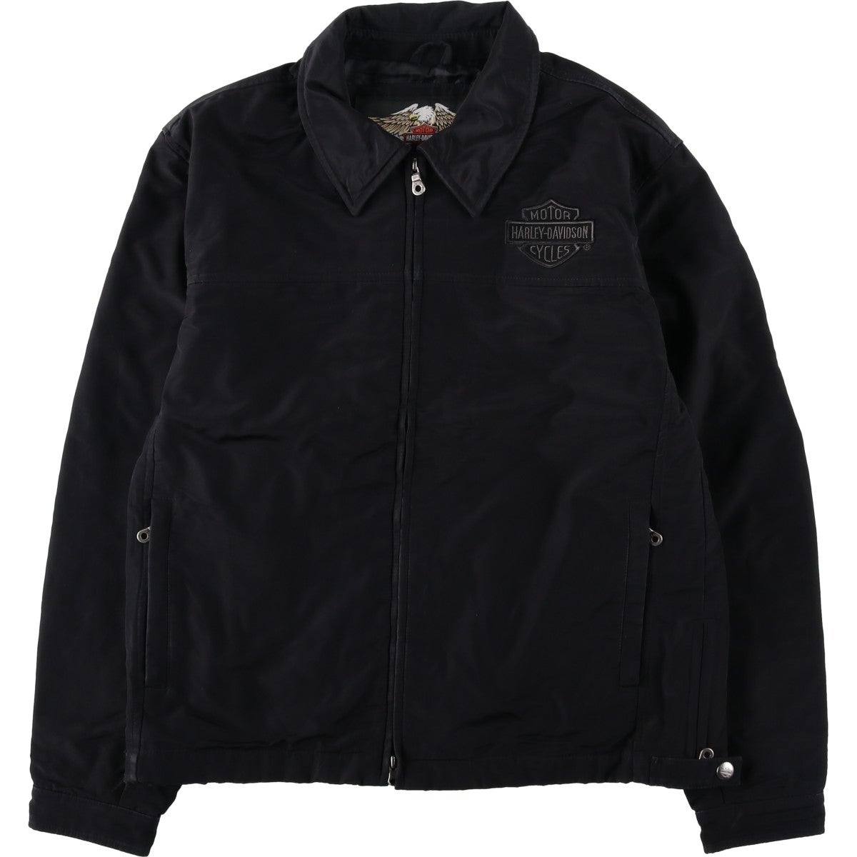 古着 ハーレーダビッドソン Harley-Davidson コットンニットハーフ
