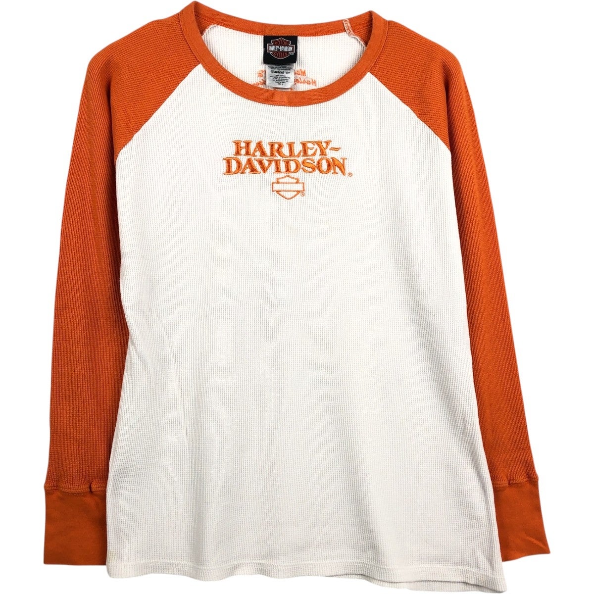 古着 ハーレーダビッドソン Harley-Davidson ヘンリーネック サーマル